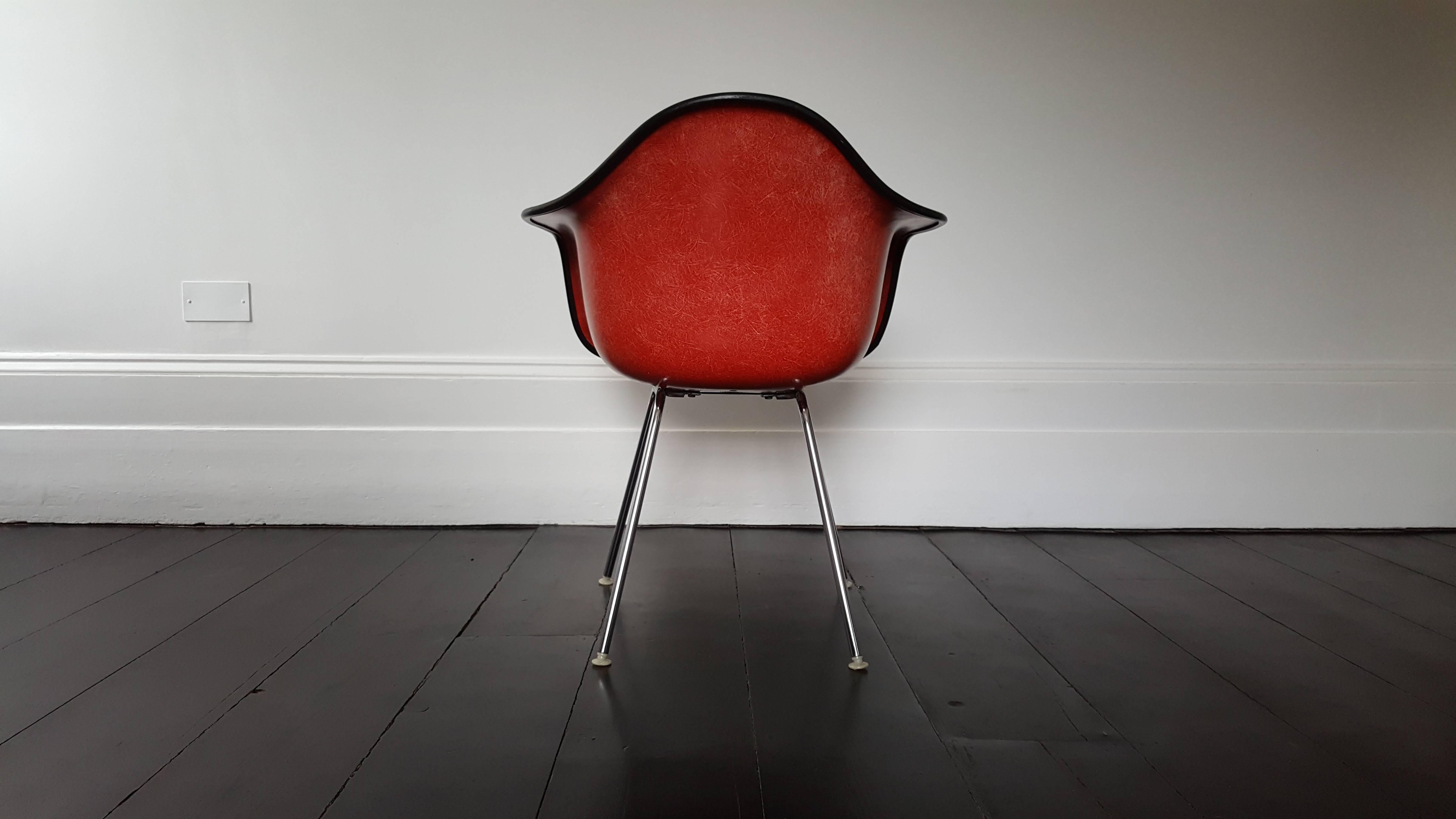 Original Vintage Charles & Ray Eames LAX Armchair for Herman Miller In Good Condition In London Road, Baldock, Hertfordshire
