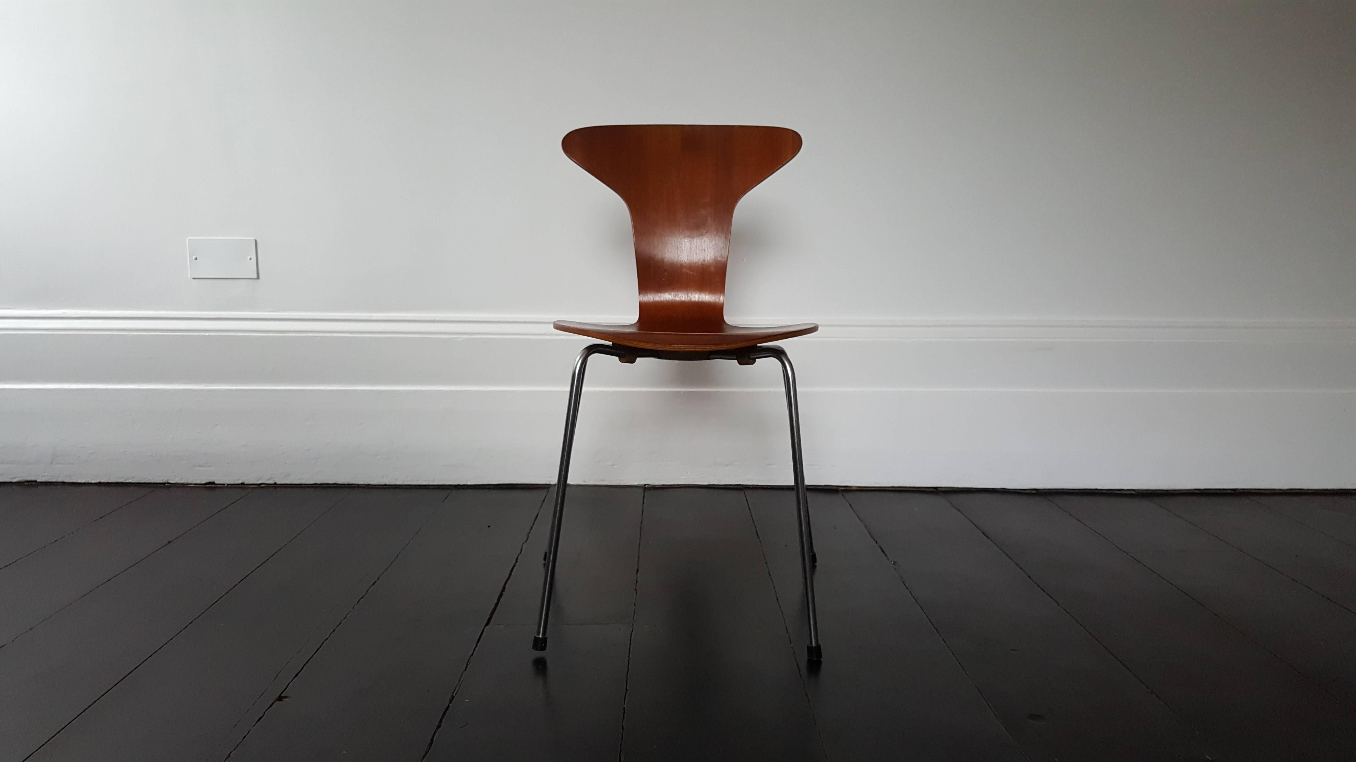 Mid-Century Modern 'Mosquito' Chair by Arne Jacobsen for Fritz Hansen, 1955