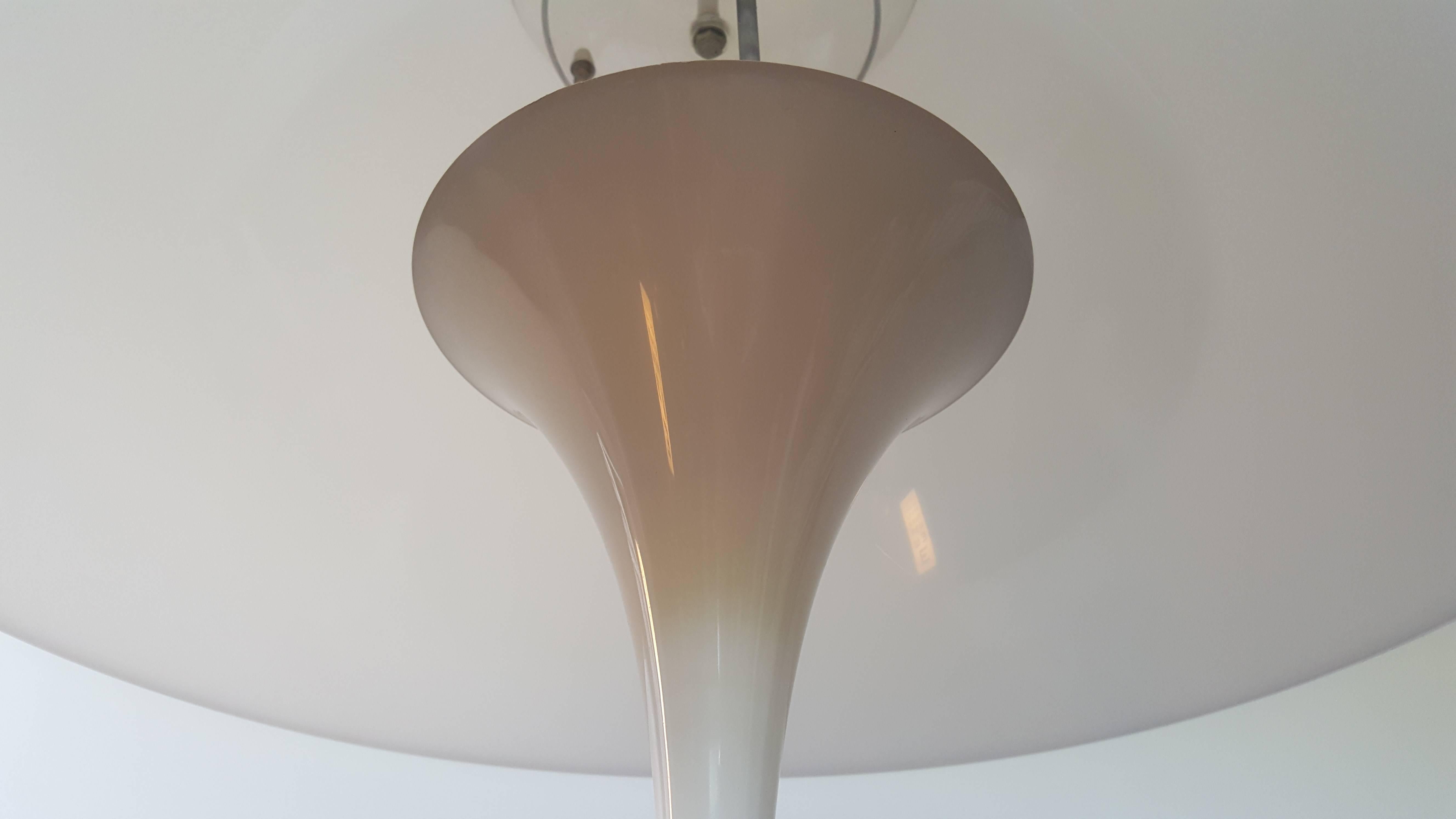 Mid-Century Modern Original Vintage Panthella Floor Lamp Designed by Verner Panton 1971