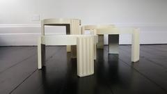 "Marema" Set of Four Low Stacking Nesting Tables by Gianfranco Frattini