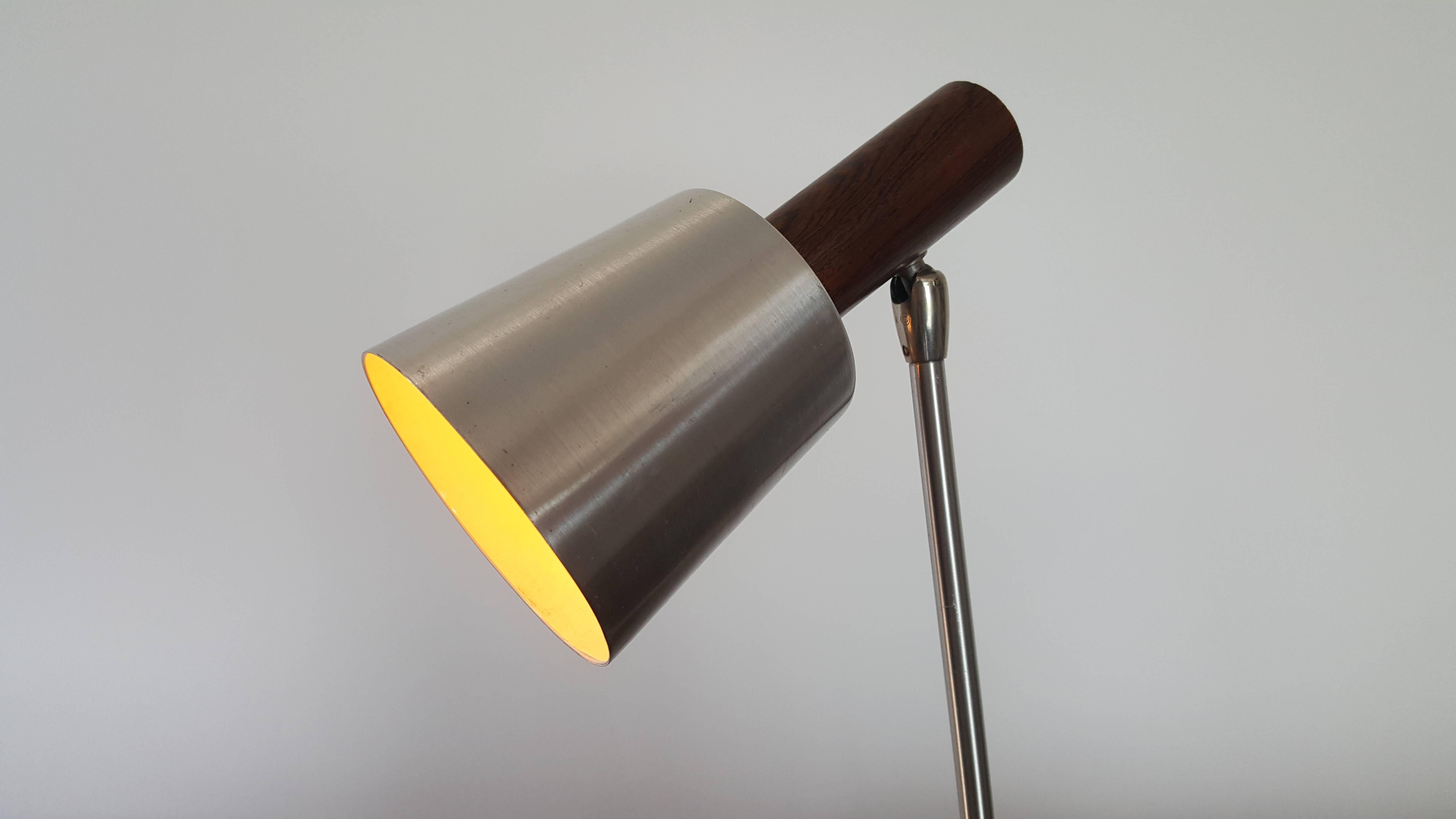 Mid-Century Modern Danish ‘Silva’ Table Lamp Manufactured by Lyfa, 1970s