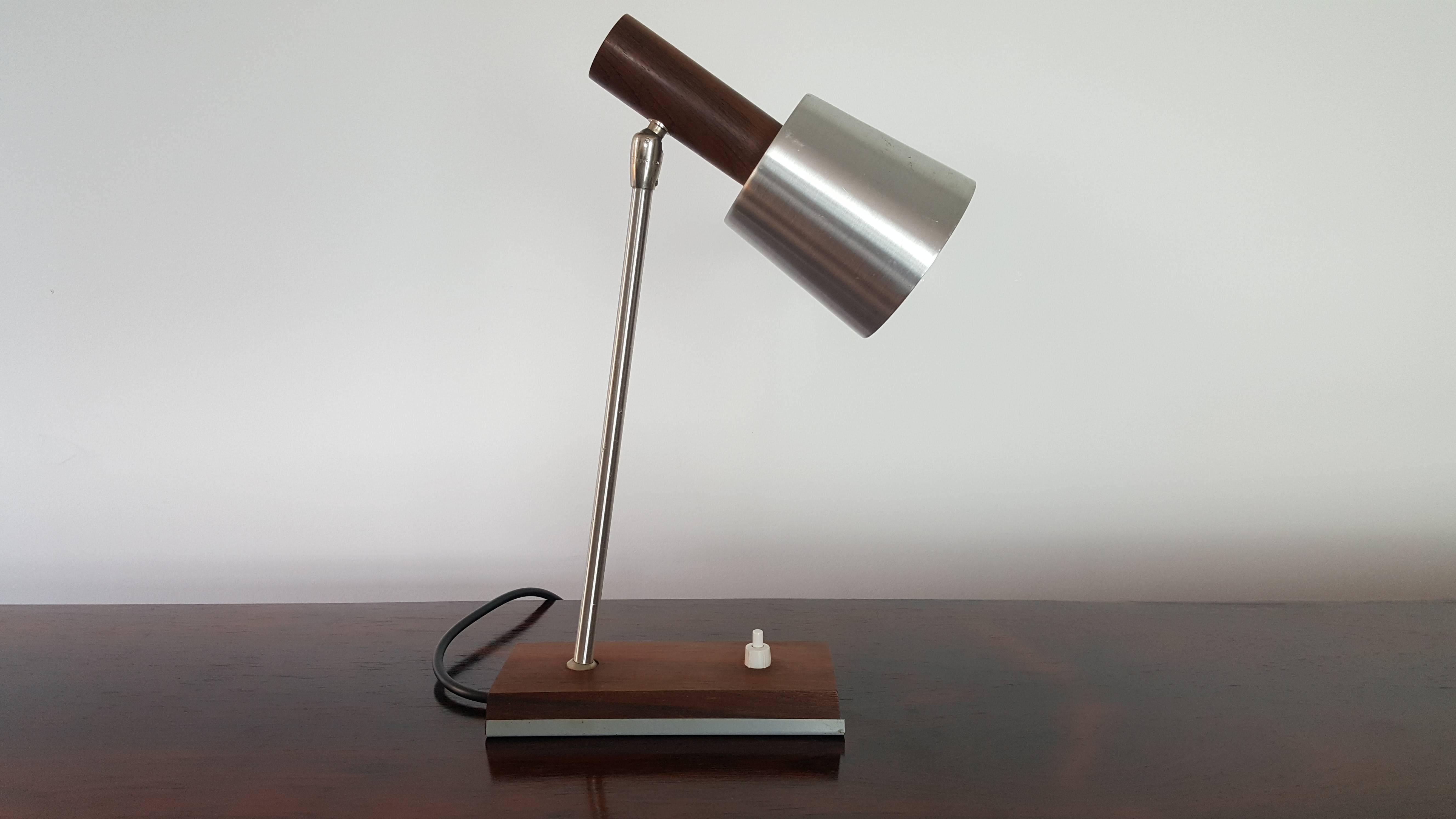 Danish ‘Silva’ Table Lamp Manufactured by Lyfa, 1970s 4