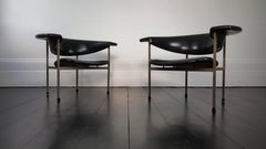 Paire de chaises hollandaises Meander Gamma par Rudolf Wolf:: 1962