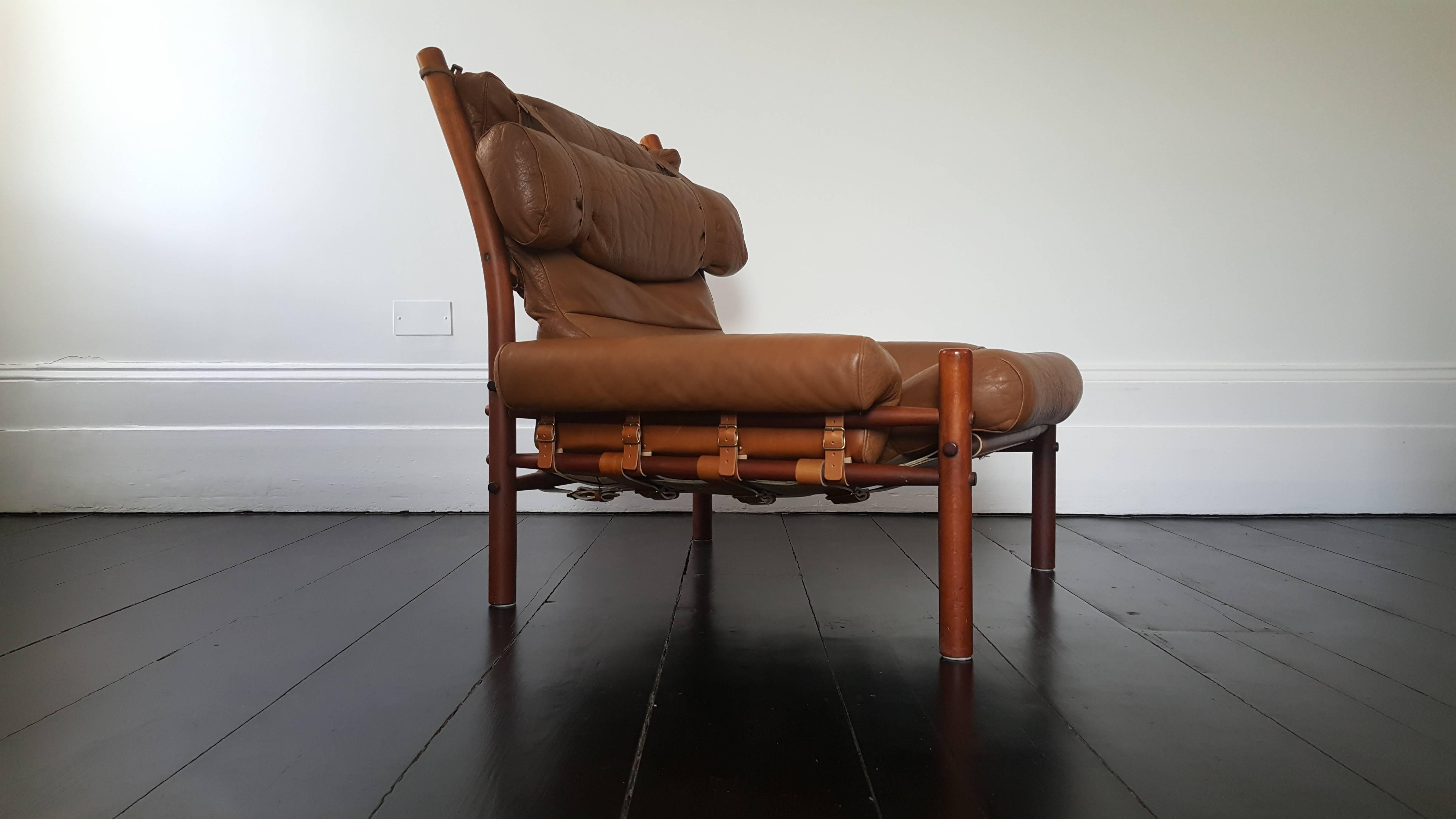 Inca Chair by Swedish Designer Arne Norell for Norell Mobler In Good Condition In London Road, Baldock, Hertfordshire
