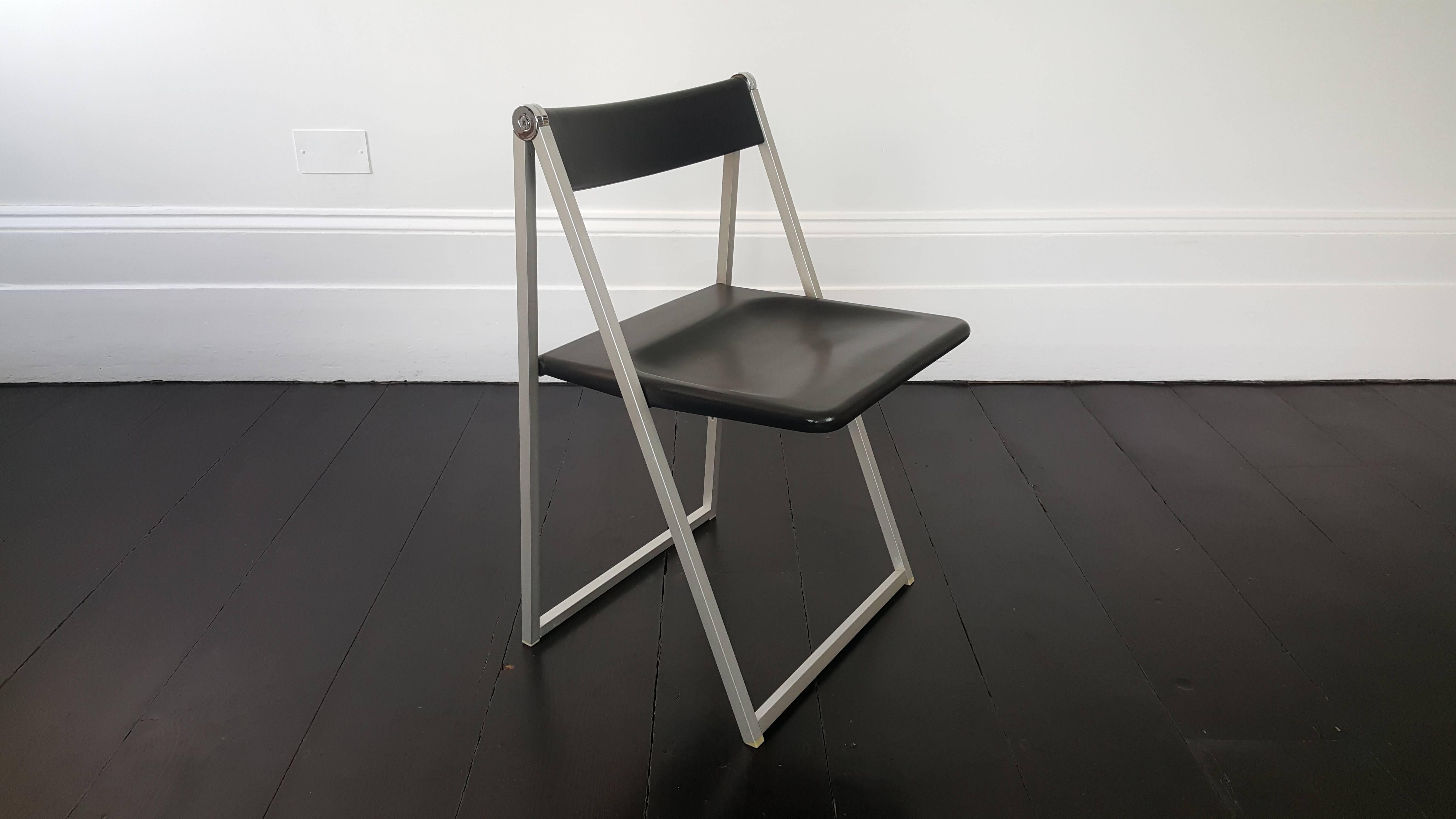 Folding Chair, Designed in 1971 by Team Form AG, Manufactured by Interlübke 1