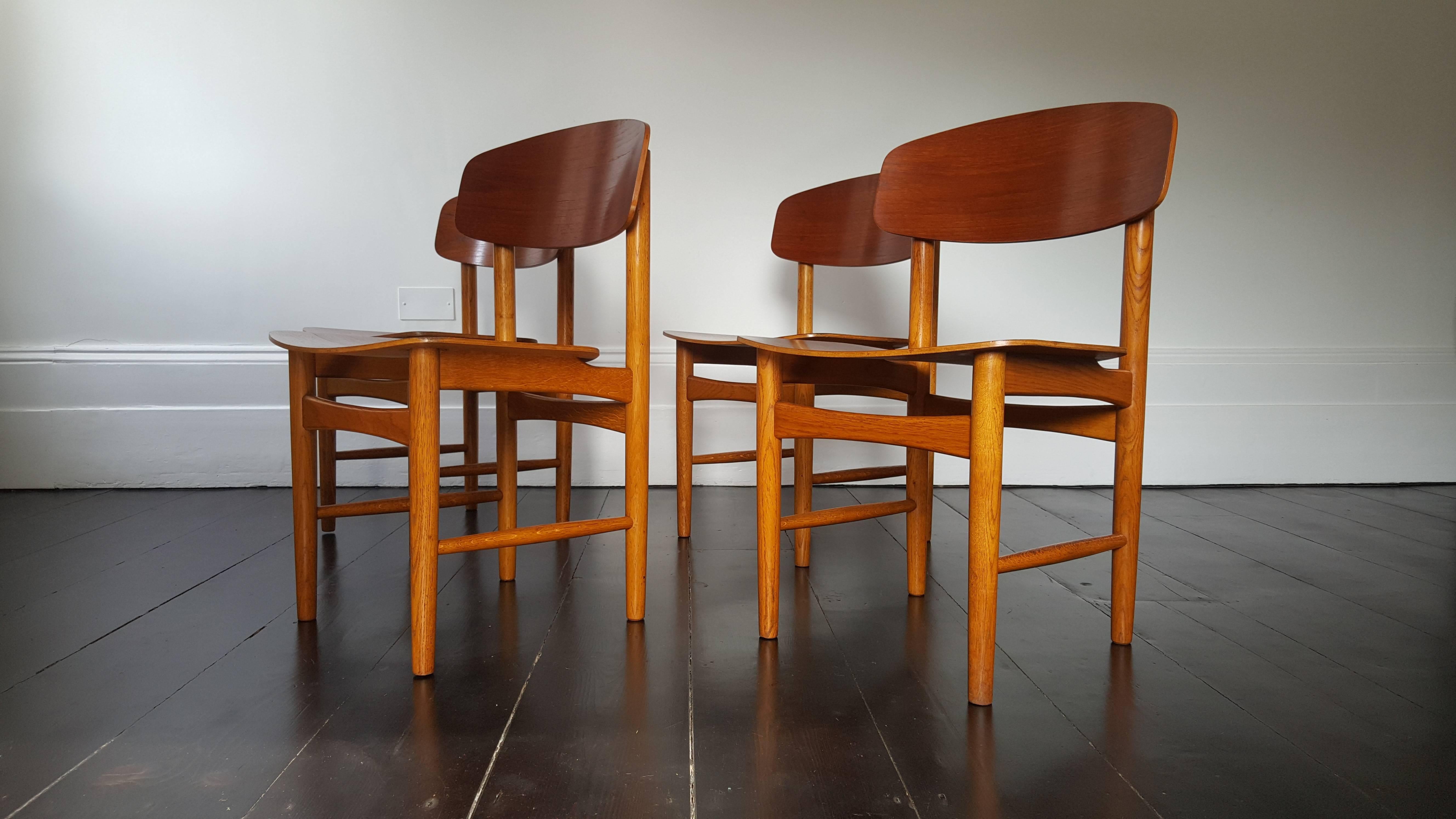 teak and oak