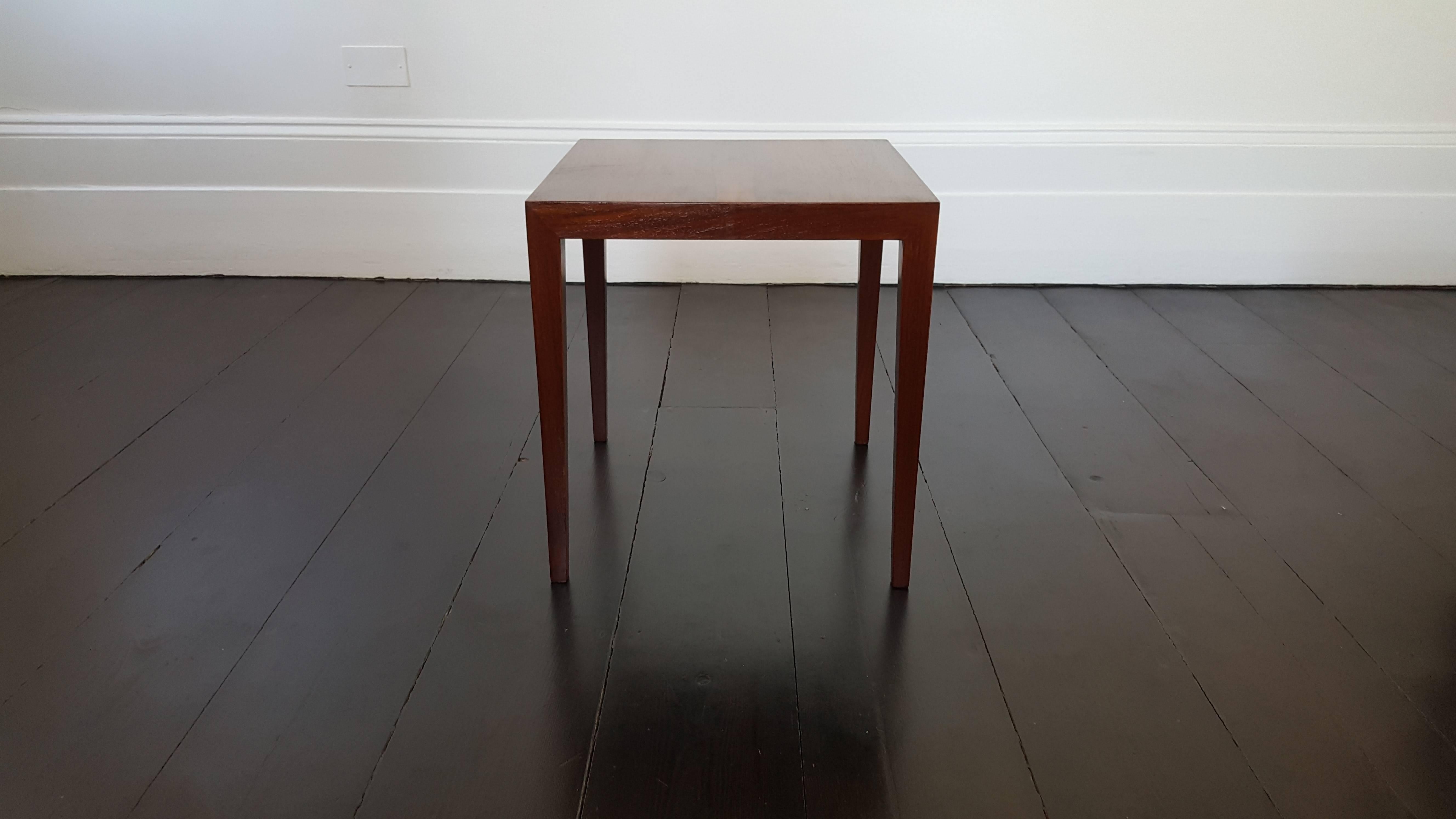 Danish Severin Hansen Rosewood Coffee Table for Haslev, 1960s 1