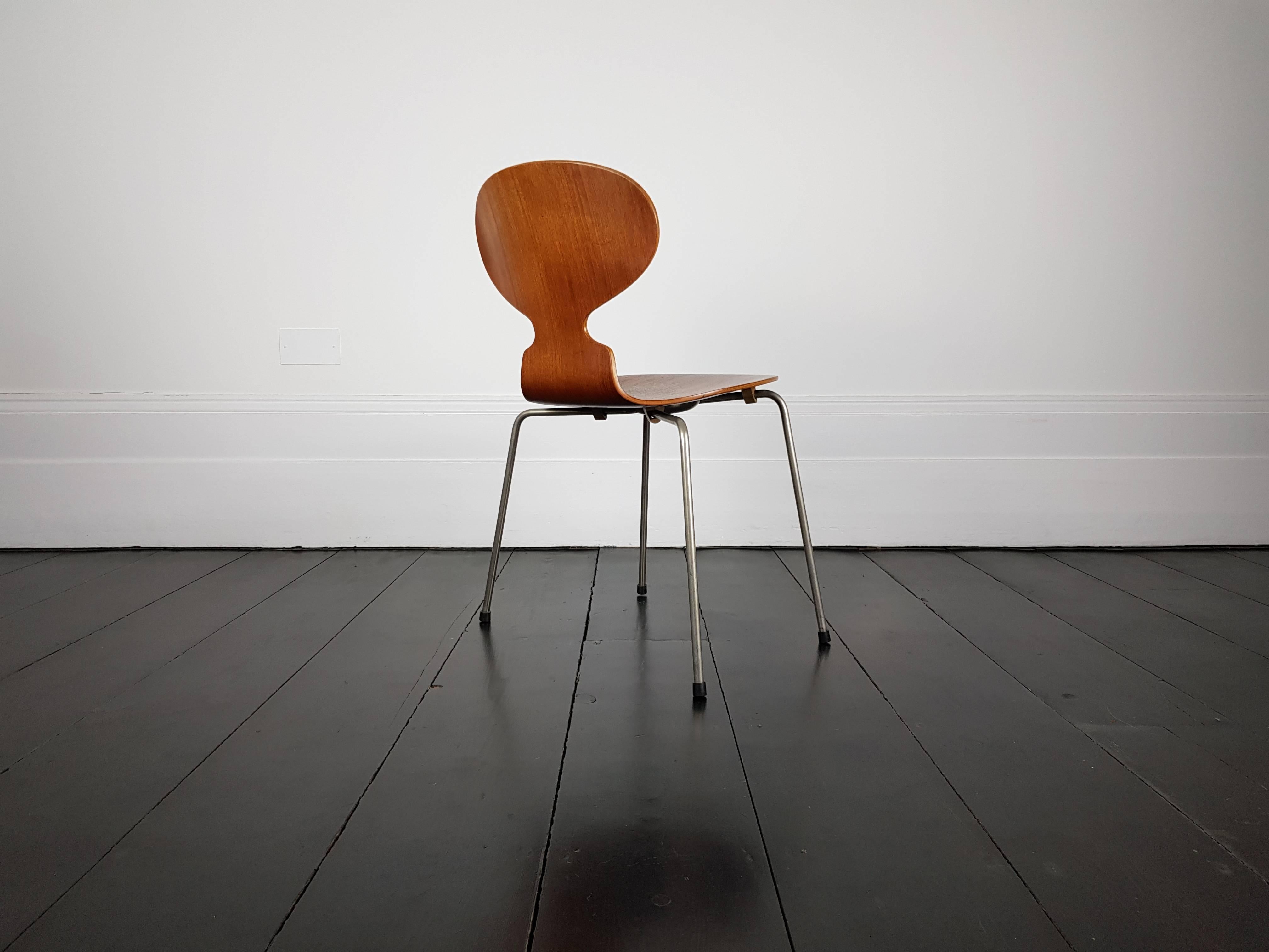 Danish Iconic Model 3100 'Ant' Chair by Arne Jacobsen for Fritz Hansen