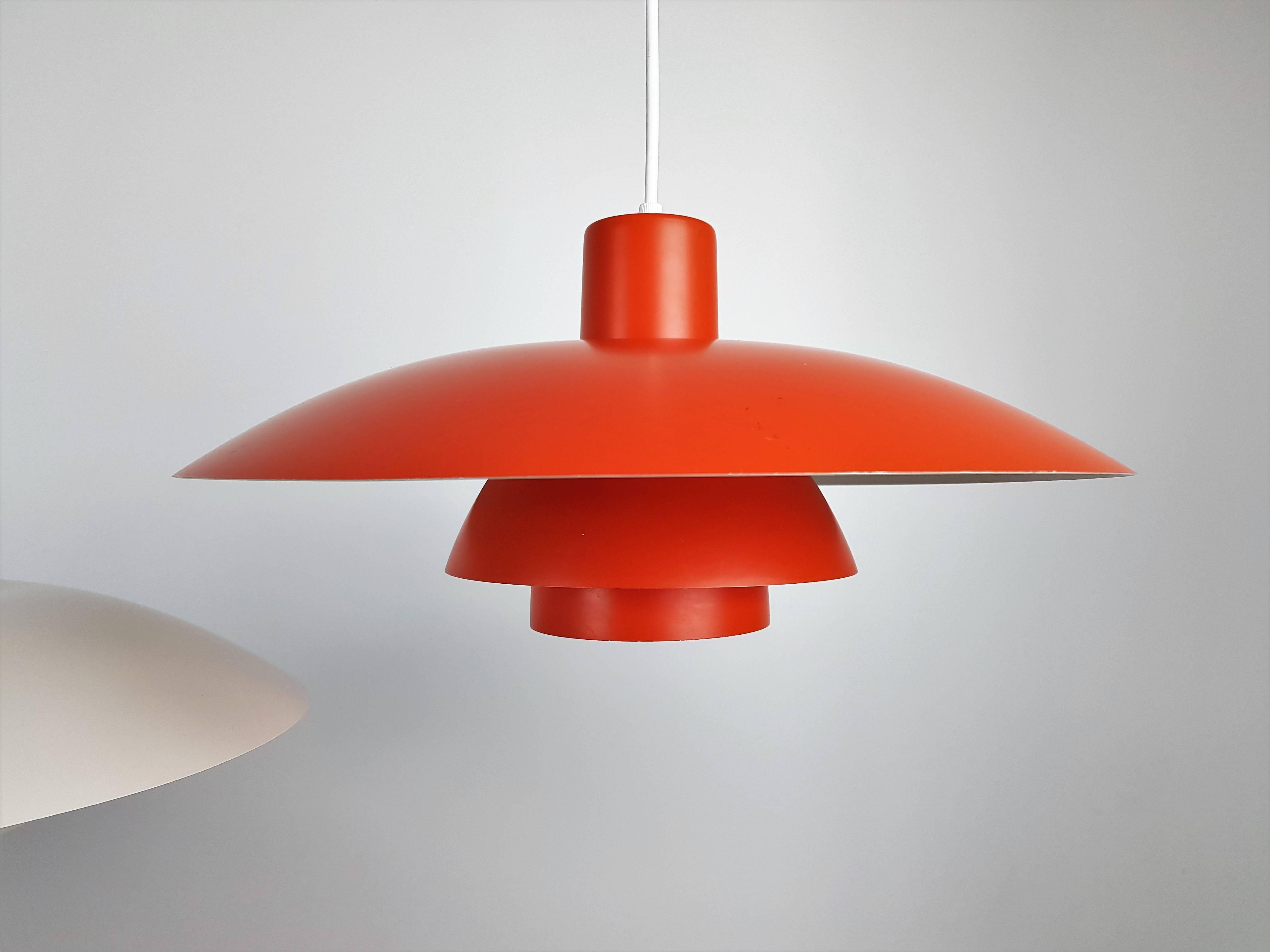 Trio of Ipoul Henningsen 'PH4' Pendant Lights for Louis Poulsen, Denmark 2