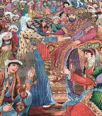 20th Century Pictorial Tabriz Rug
