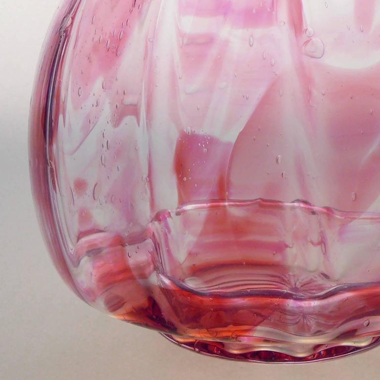 Art Deco Glass Vase For Sale at 1stDibs