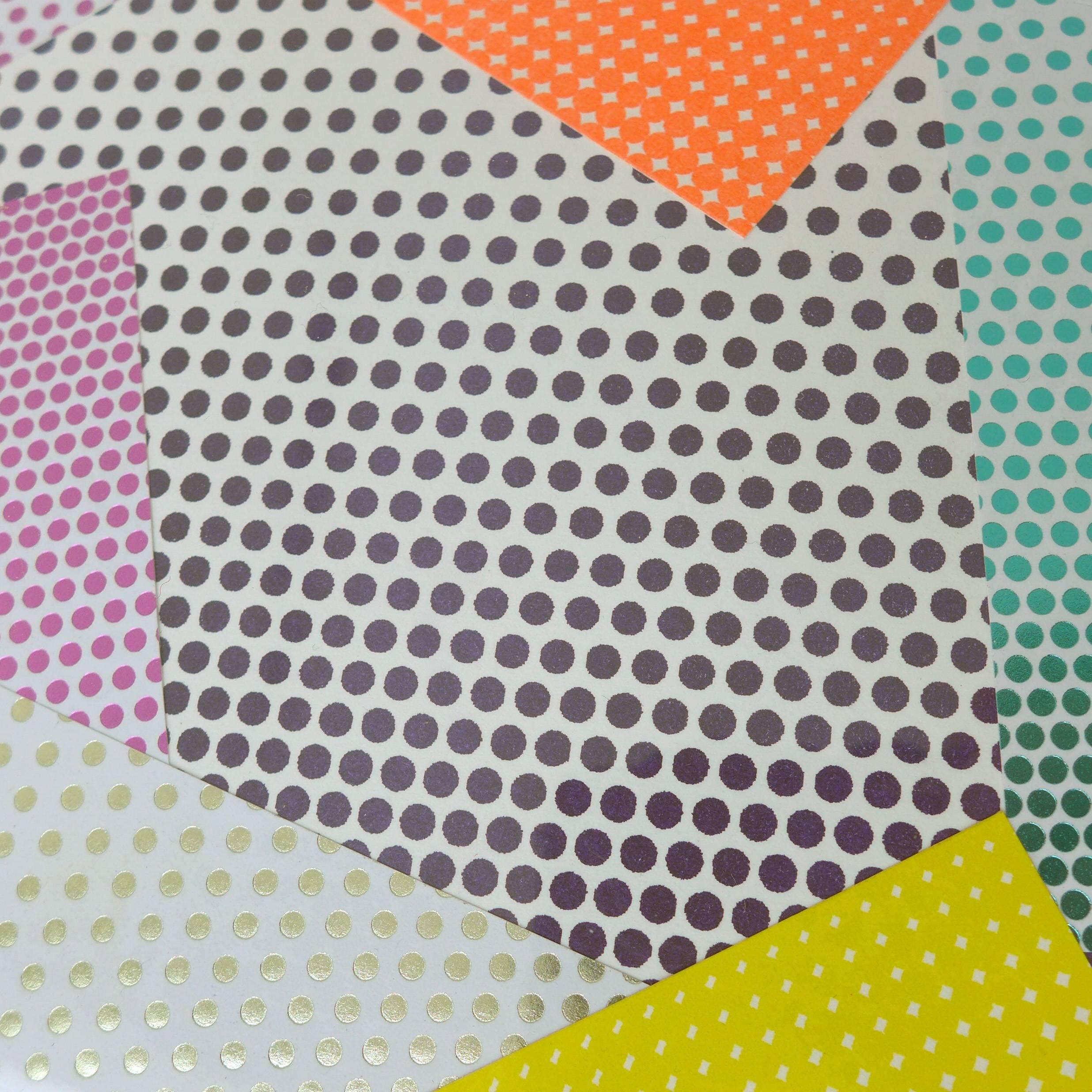Modern Jason Coburn Contemporary Abstract Art, Collage on Paper