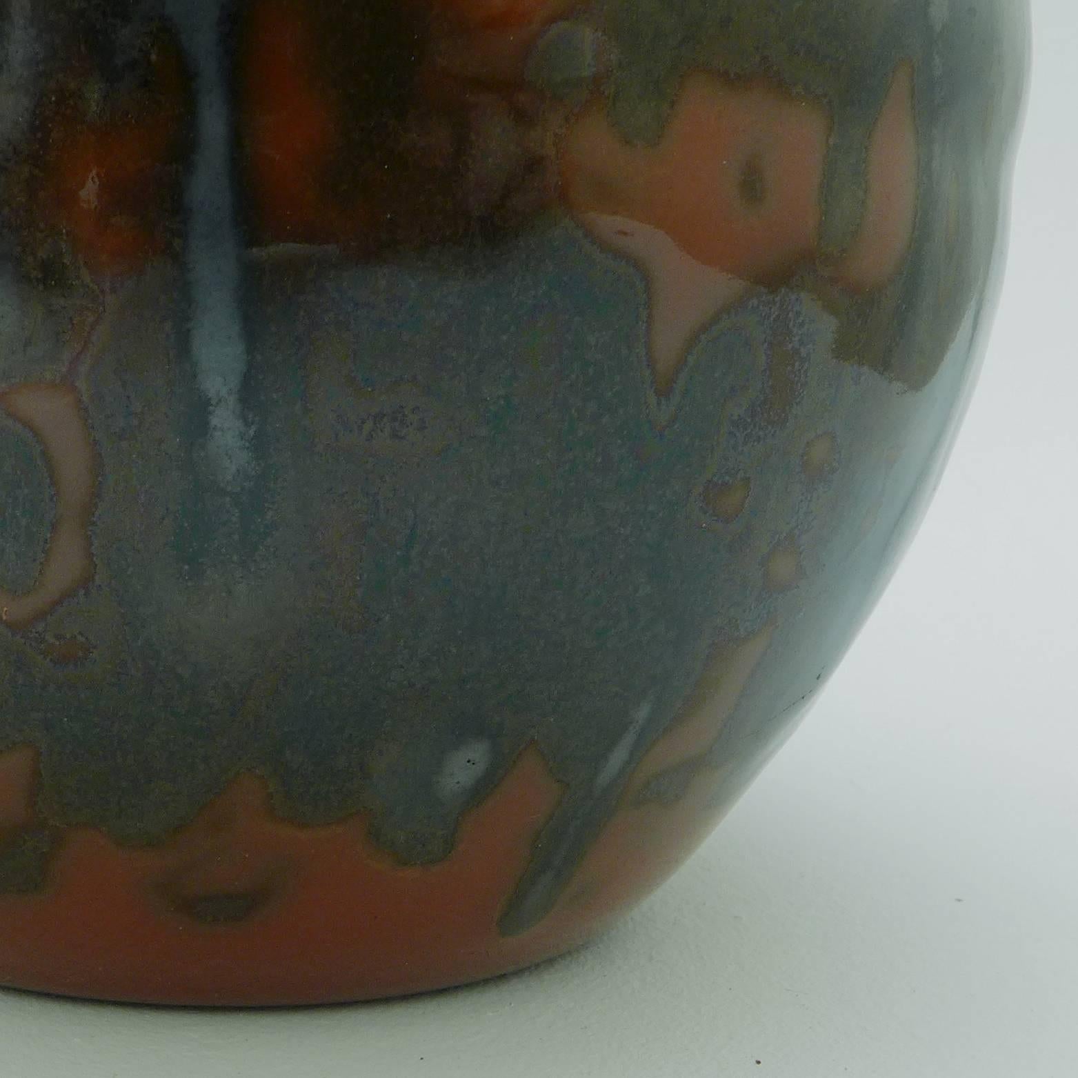 Art Deco Ceramic Vase In Fair Condition For Sale In Amsterdam, NL