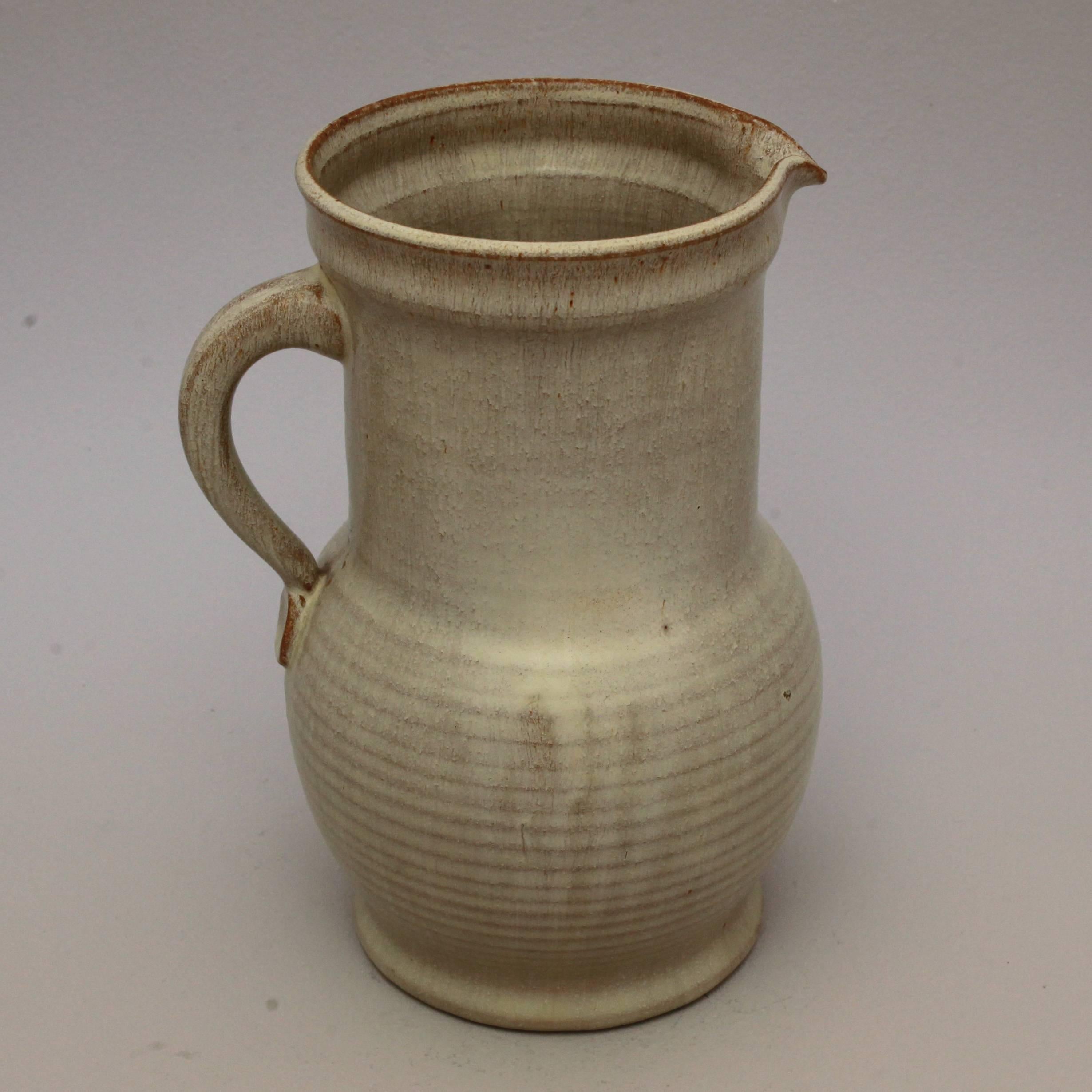 Art Deco Pitcher Vase by W.C. Brouwer For Sale 1