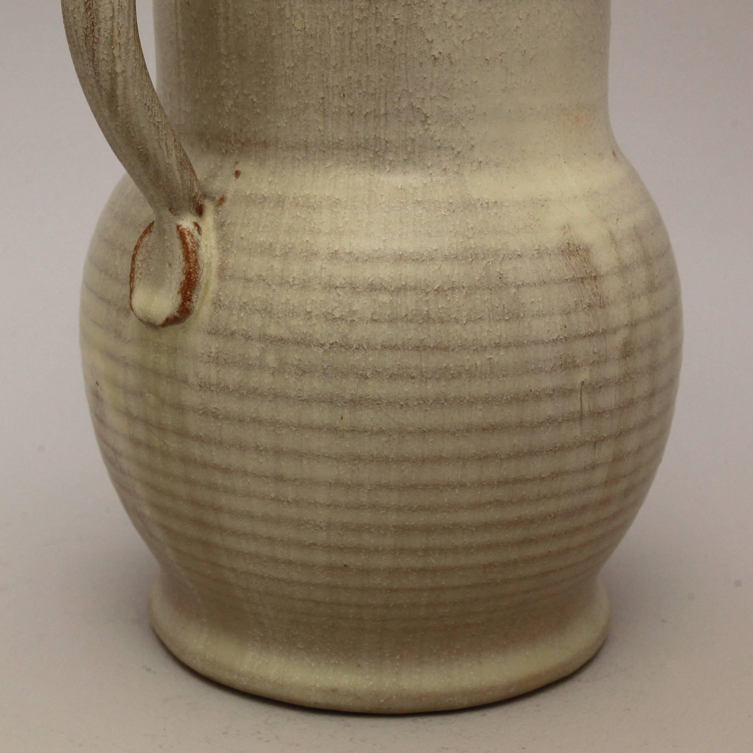 Hand-Crafted Art Deco Pitcher Vase by W.C. Brouwer For Sale