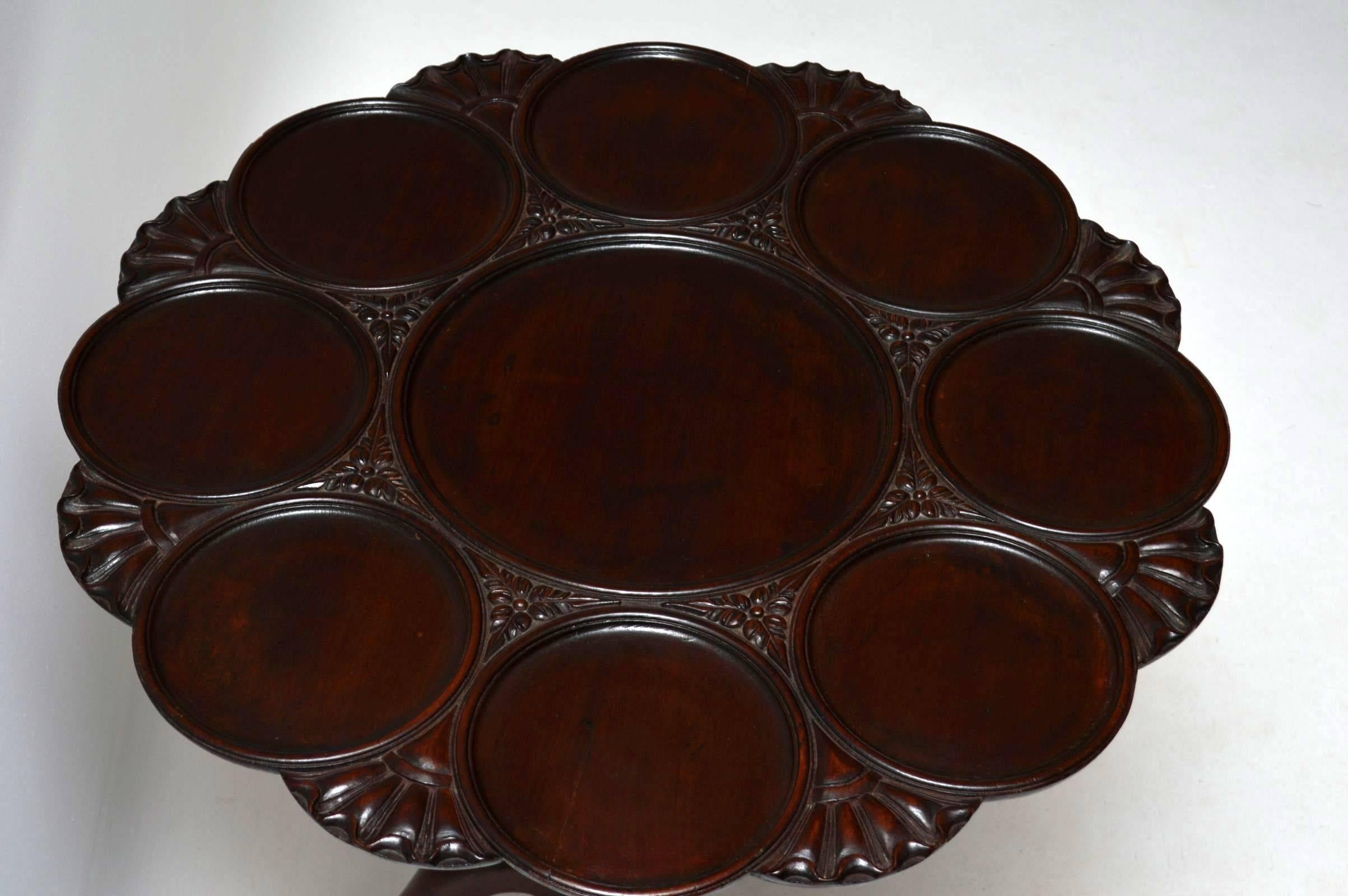Late 18th Century Antique George III Mahogany Supper Table