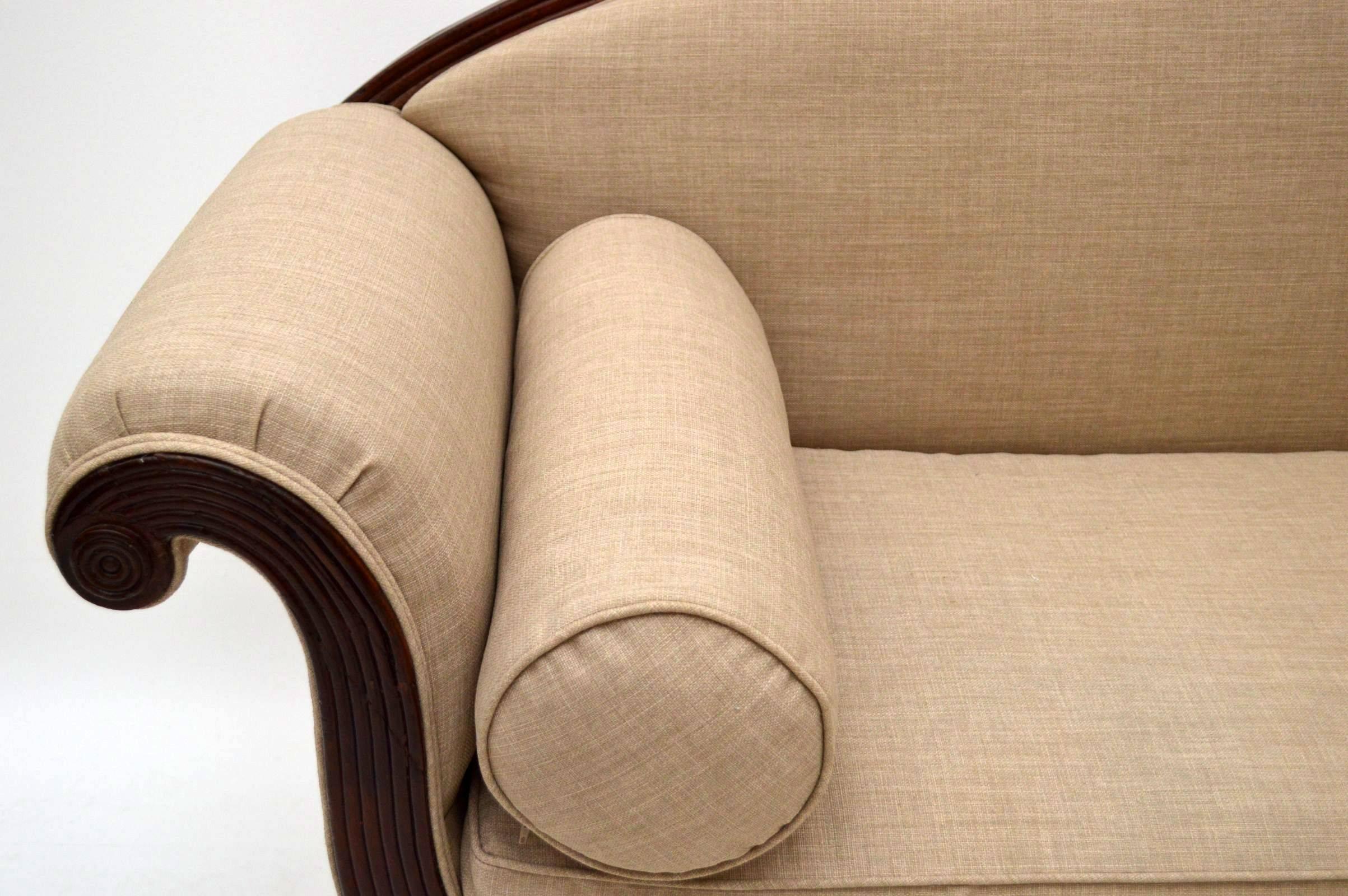 Antique Regency Mahogany Scroll End Sofa In Excellent Condition In London, GB