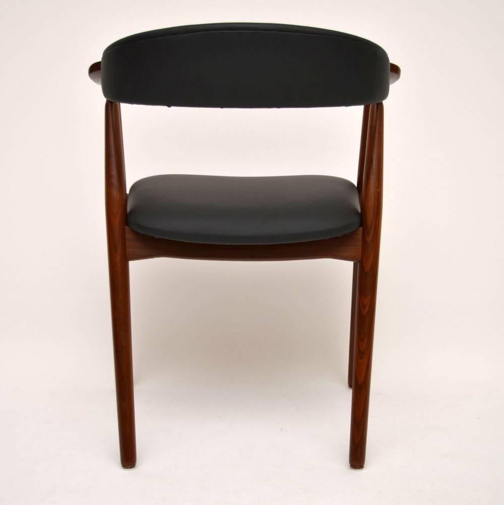 Mid-20th Century Set of Eight Danish Afromosia Dining Chairs by Farstrup, Vintage 1960s