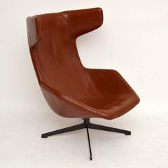 Take a Line for a Walk Leather Armchair by Alfredo Häberli for Moroso