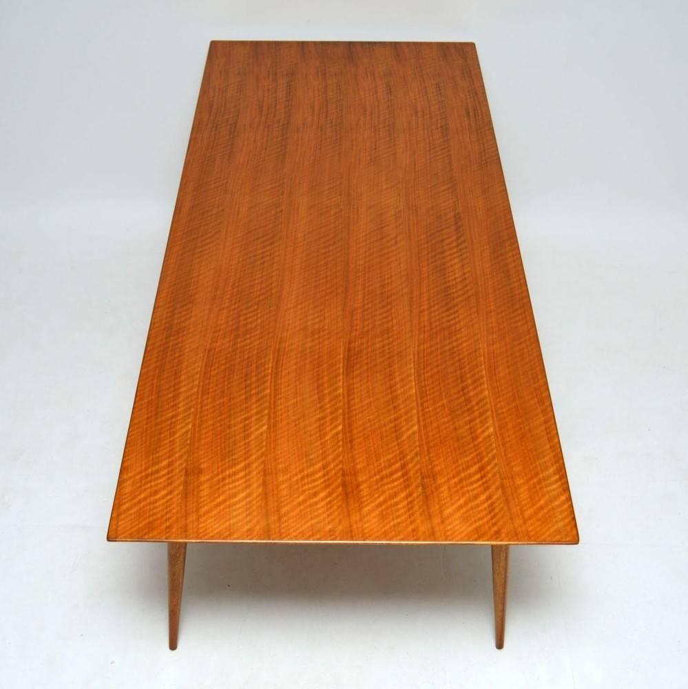 Mid-20th Century Retro Walnut Dining Table Vintage 1950s