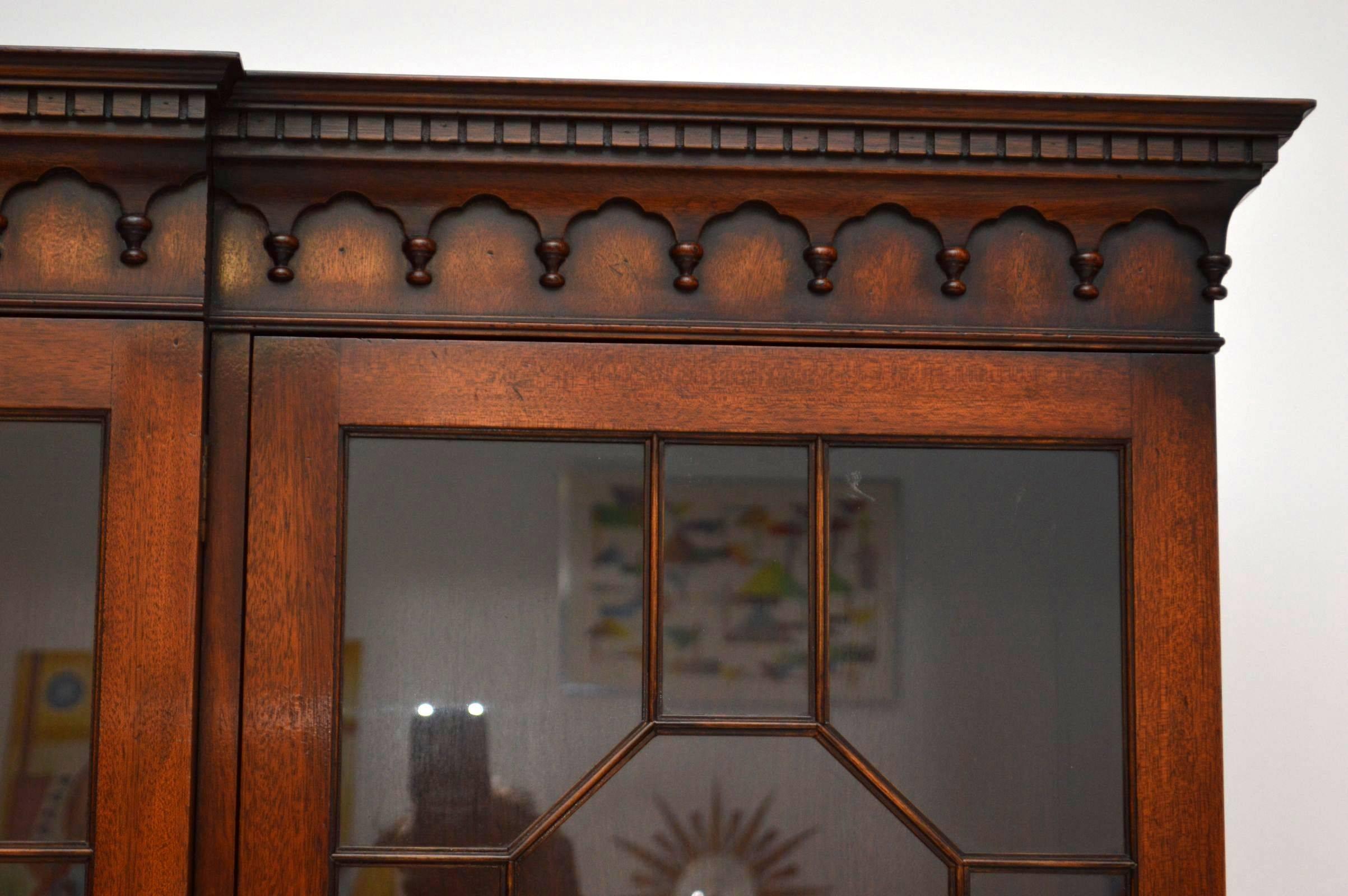 antique breakfront