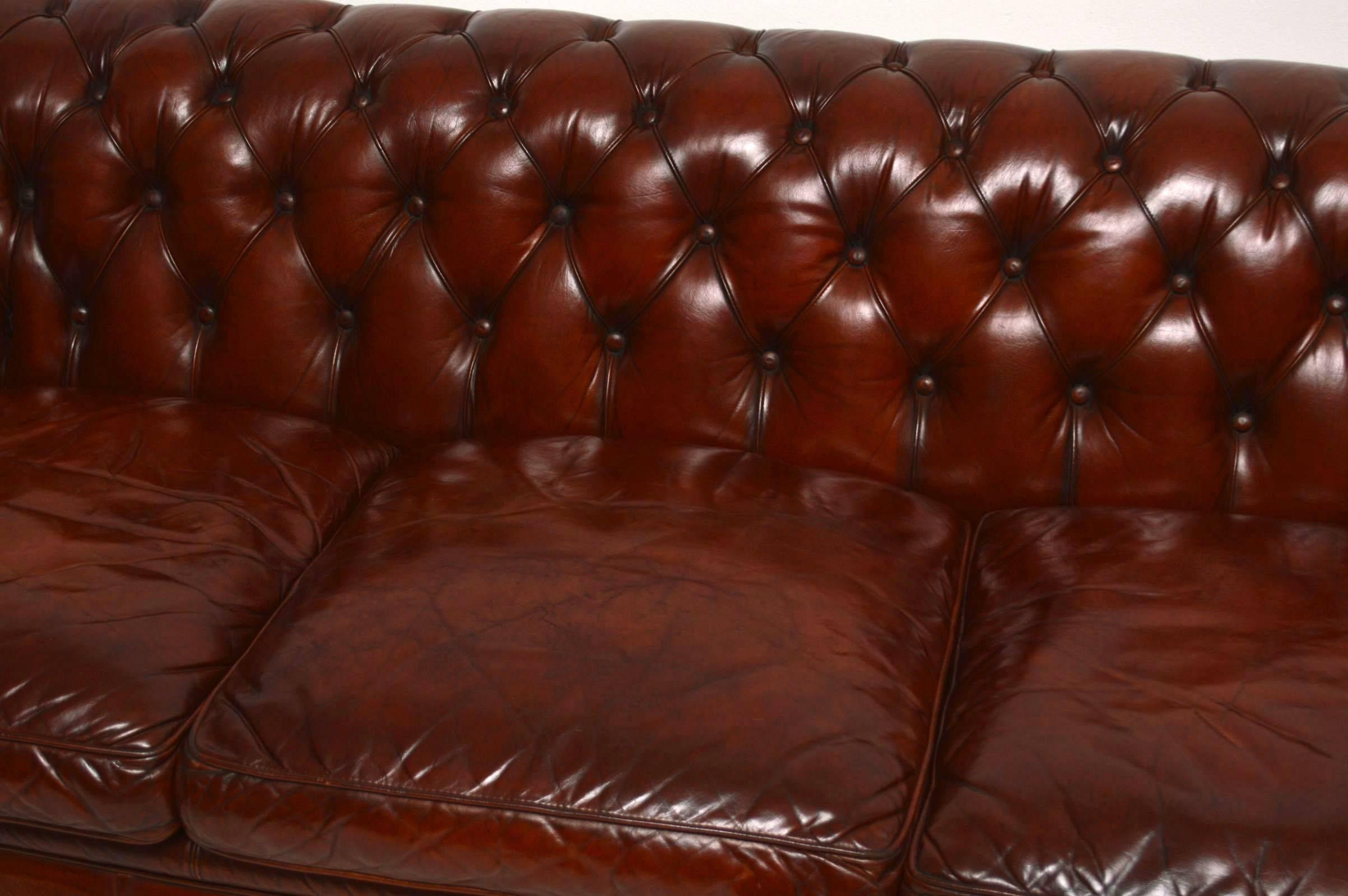 three seater chesterfield sofa