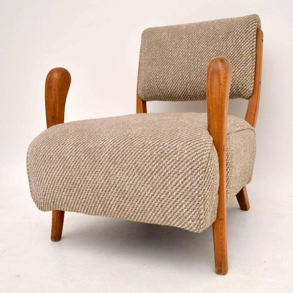 Mid-20th Century Retro Armchair by Jacques Groag Vintage, 1950s