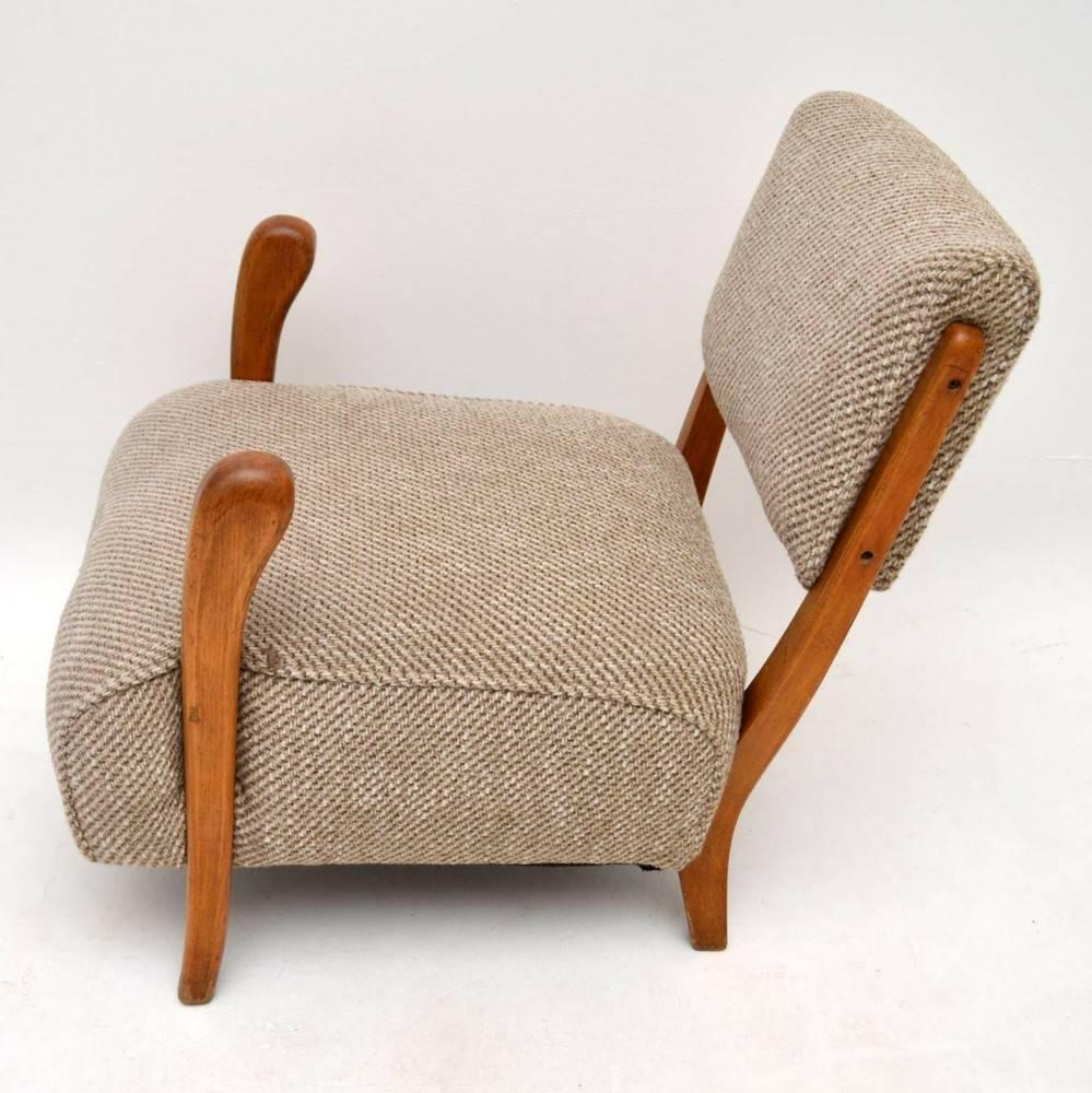 Retro Armchair by Jacques Groag Vintage, 1950s 2
