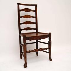 Antique 18th Century Ladderback Chair