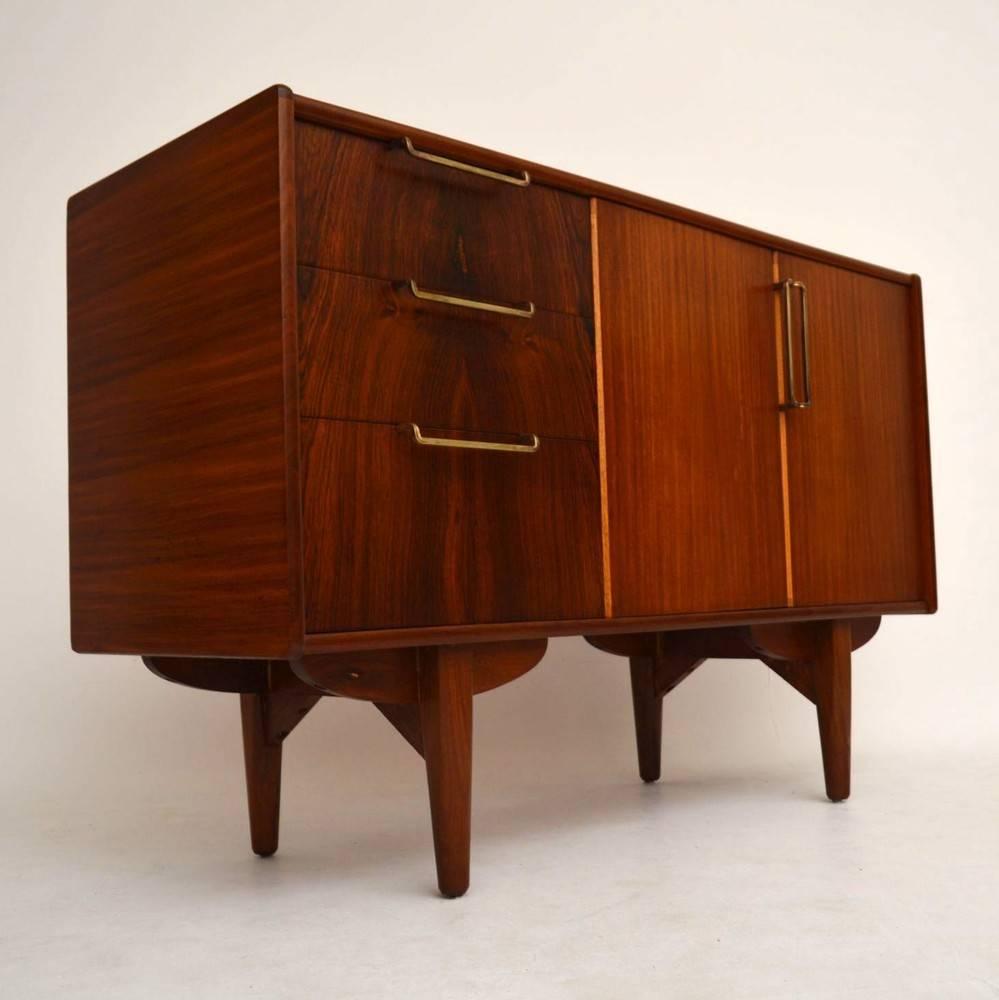 Rosewood and Tola Retro Sideboard Vintage, 1950s In Excellent Condition In London, GB