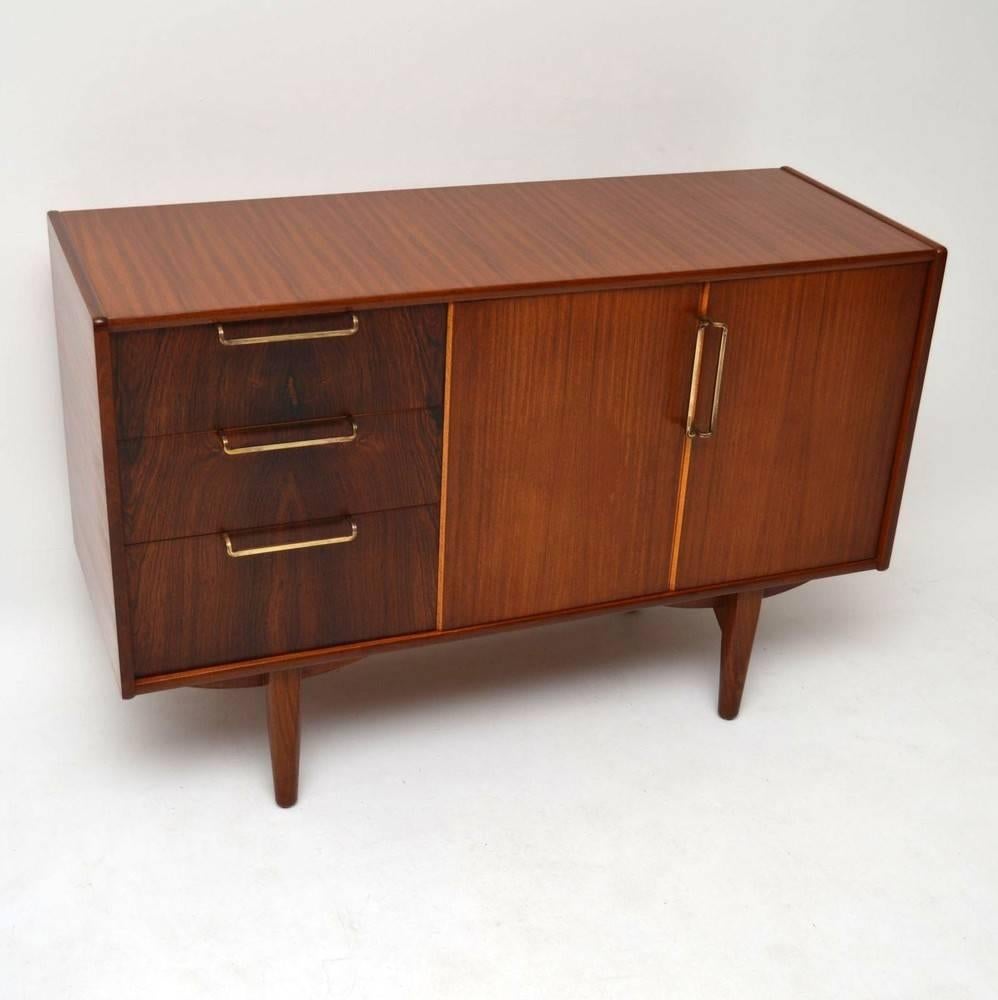 Rosewood and Tola Retro Sideboard Vintage, 1950s 3