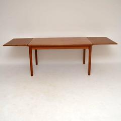 Danish Retro Teak Dining Table by Henning Kjaernulf Vintage, 1960s