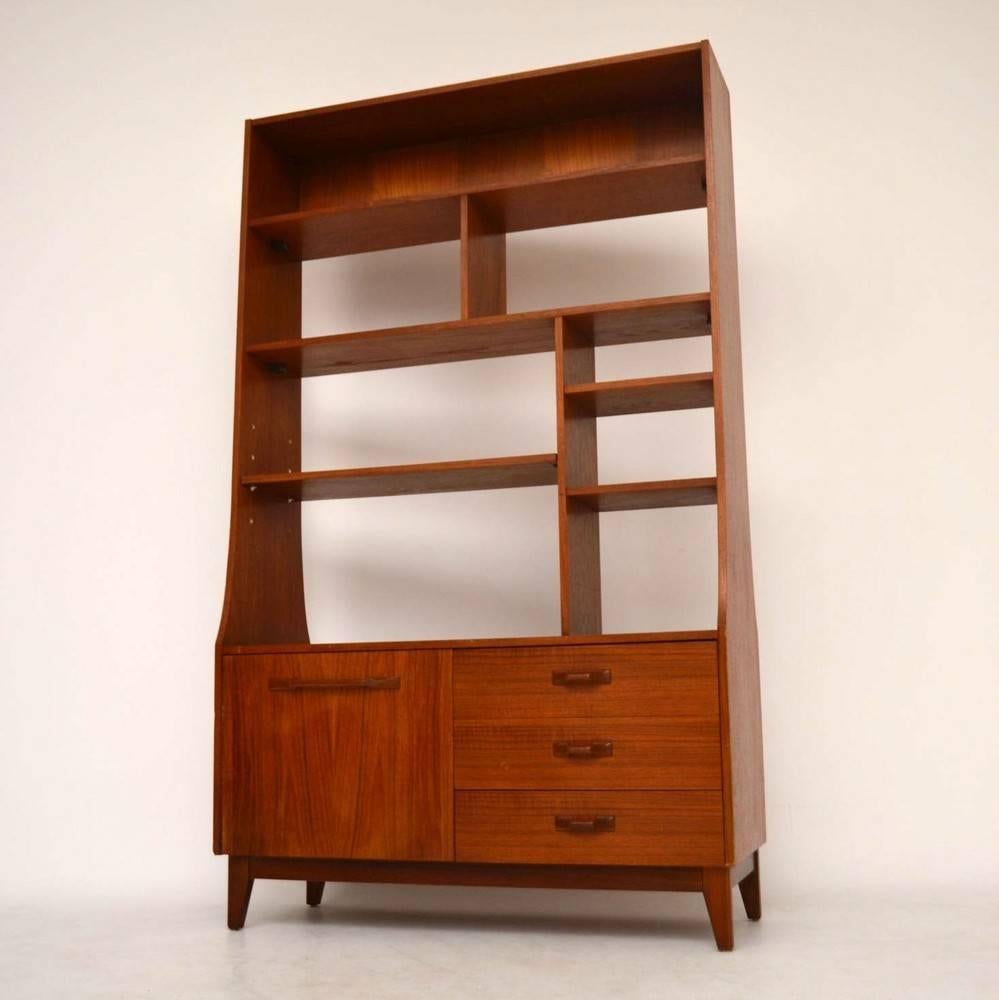 Teak Retro Bookcase, Cabinet or Room Divider Vintage, 1960s 3