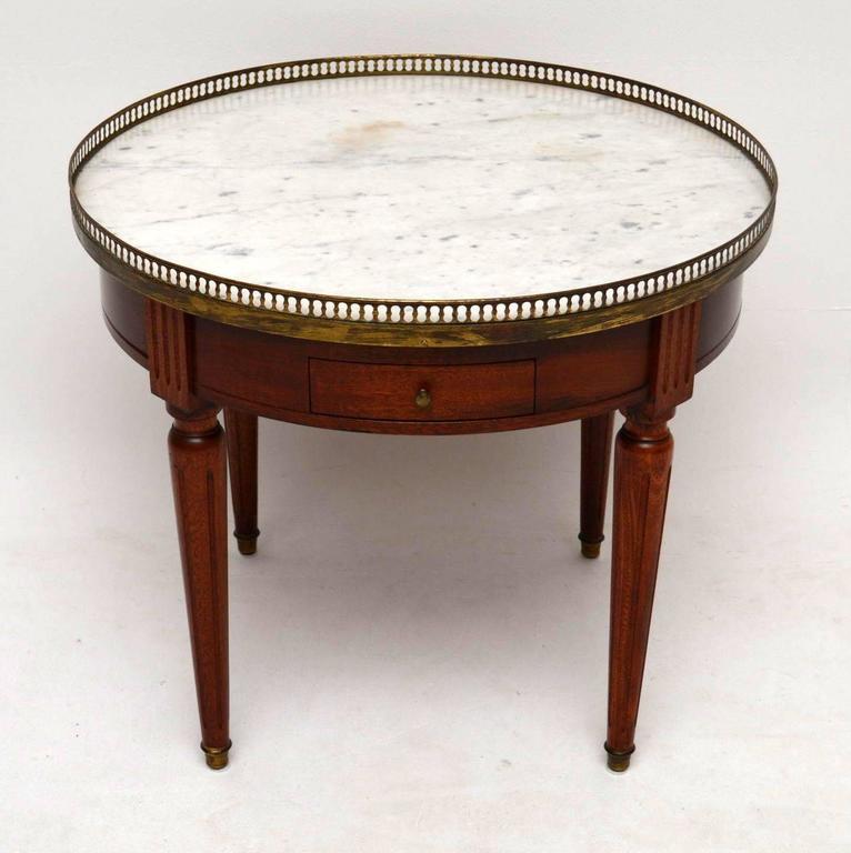 antique french marble-top coffee table at 1stdibs antique french marble-top coffee table at 1stdibs