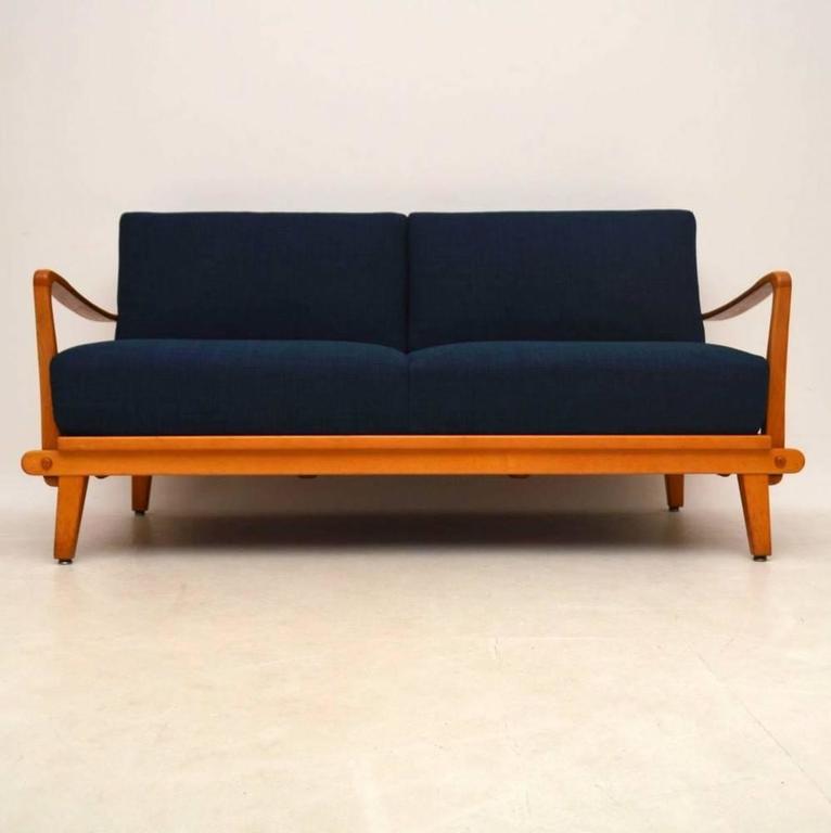 Retro Sofa Bed by Wilhelm Knoll, Vintage, 1950s at 1stDibs