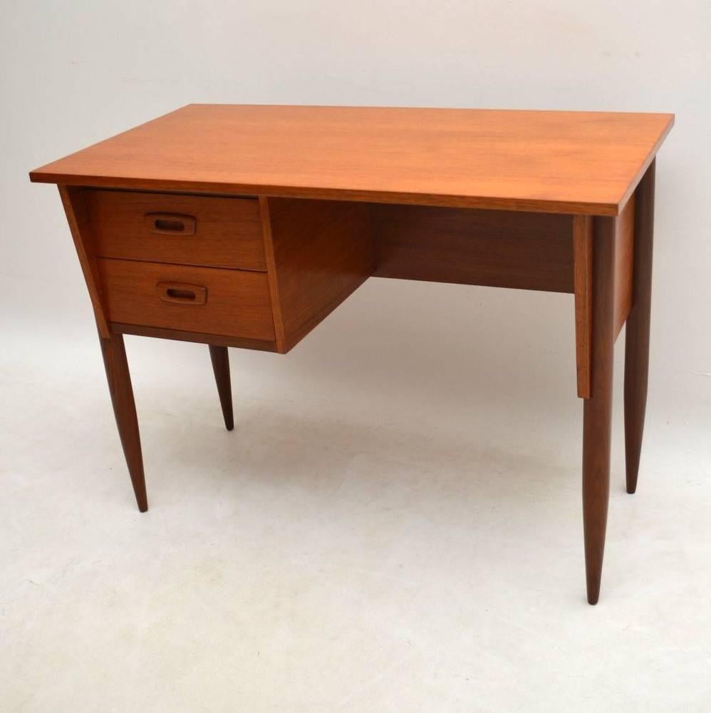 Danish Teak Retro Desk Vintage, 1960s In Excellent Condition In London, GB