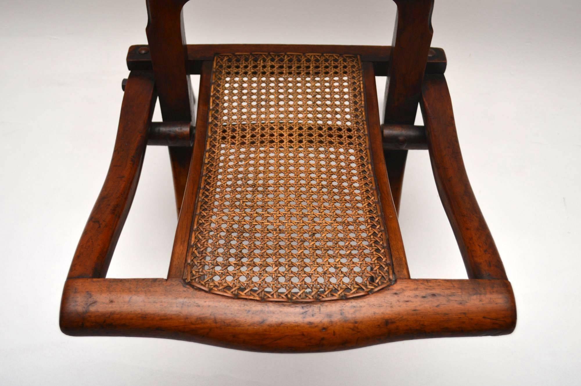 antique folding chair
