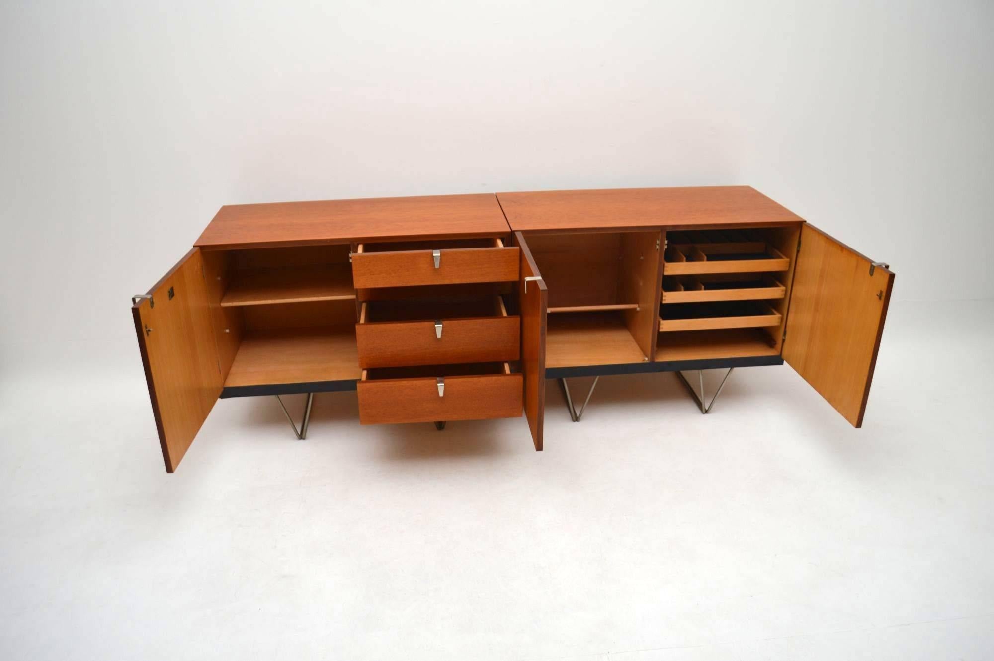 Pair of Retro Teak Cabinets by John & Sylvia Reid for Stag S-Range Vintage, 1950 1