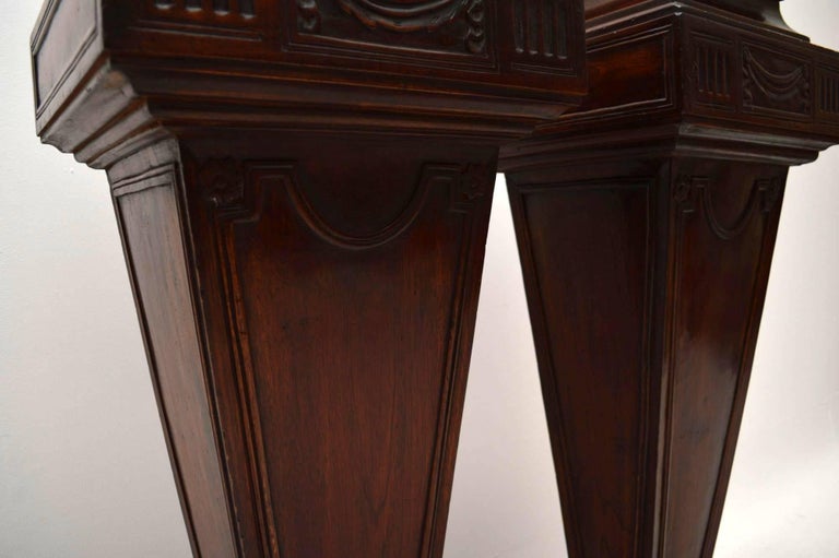 Antique Mahogany Columns – Pedestals at 1stDibs