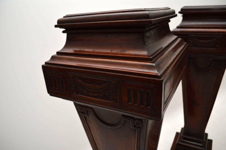 Antique Mahogany Columns – Pedestals at 1stDibs