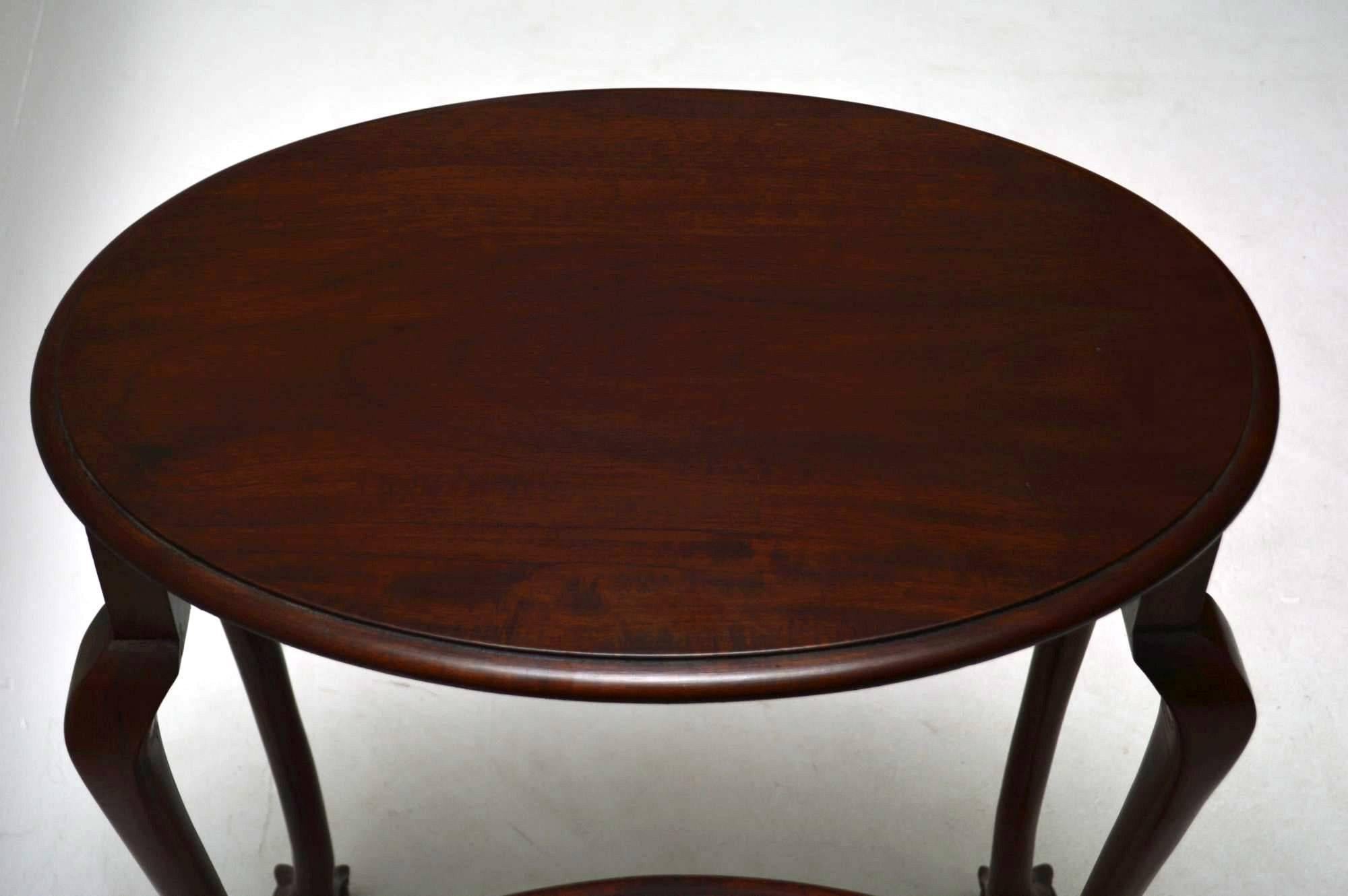 Antique Mahogany Nest of Tables 1