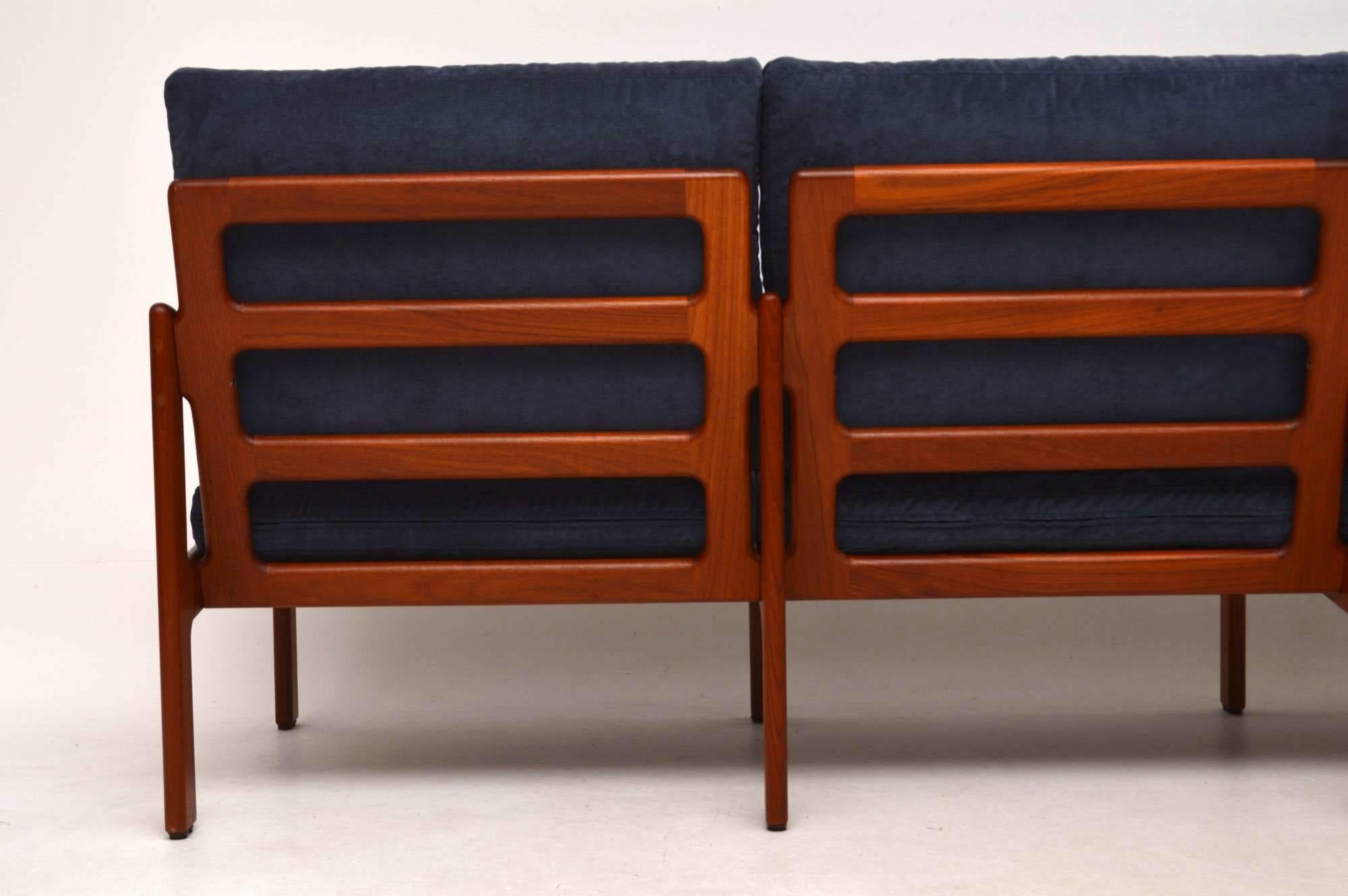 1960s Danish Teak Vintage Sofa by Illum Wikkelsø for Niels Eilersen 1