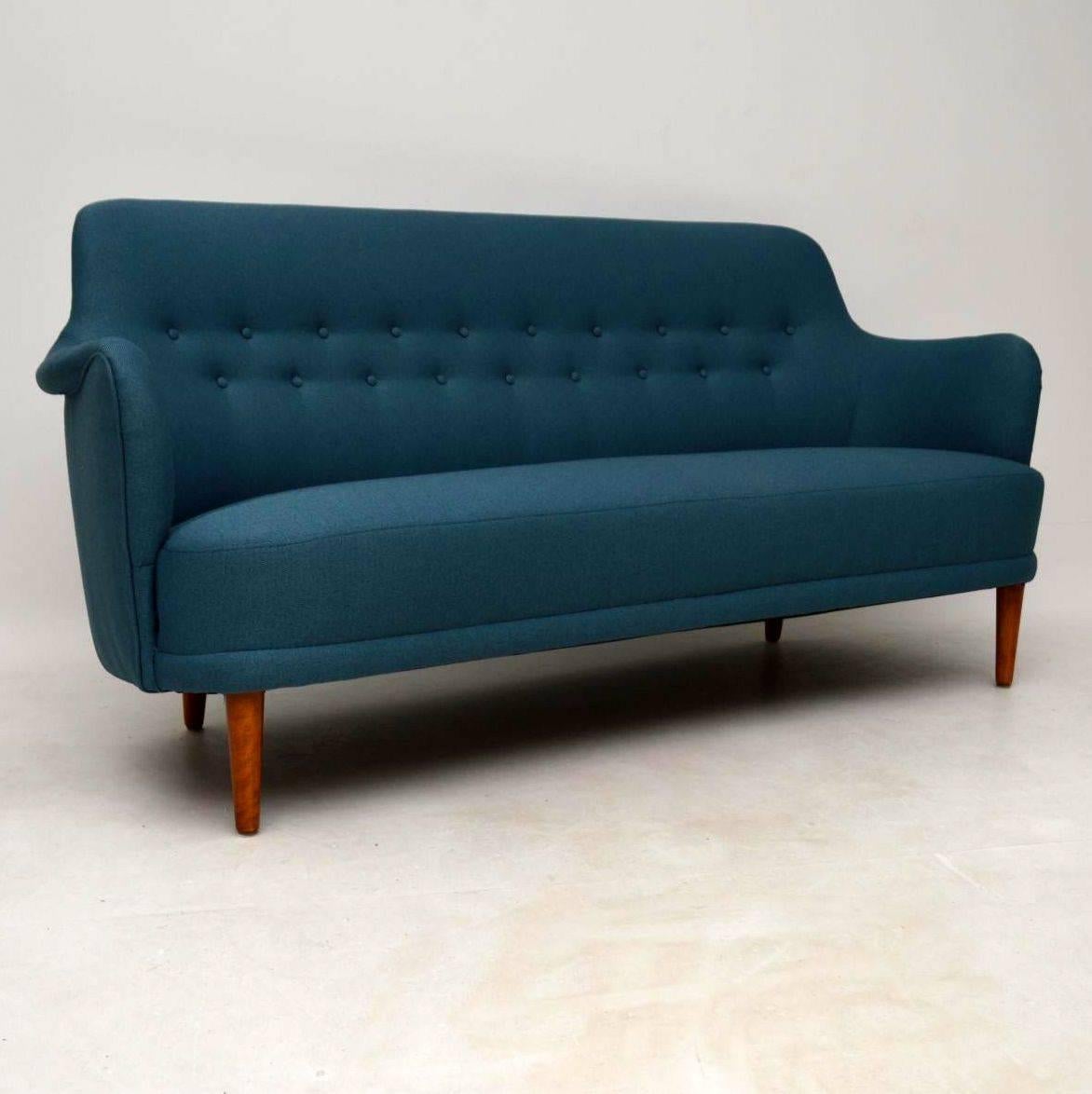Mid-20th Century 1960s Vintage Carl Malmsten ‘Samsas’ Sofa