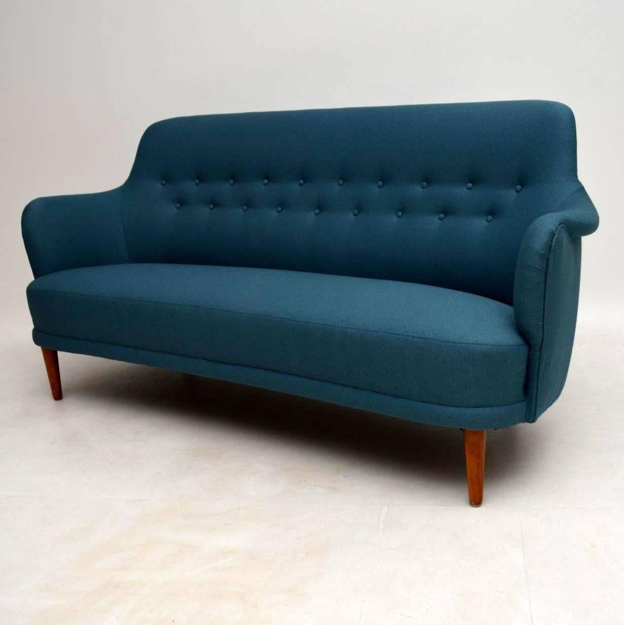 Swedish 1960s Vintage Carl Malmsten ‘Samsas’ Sofa