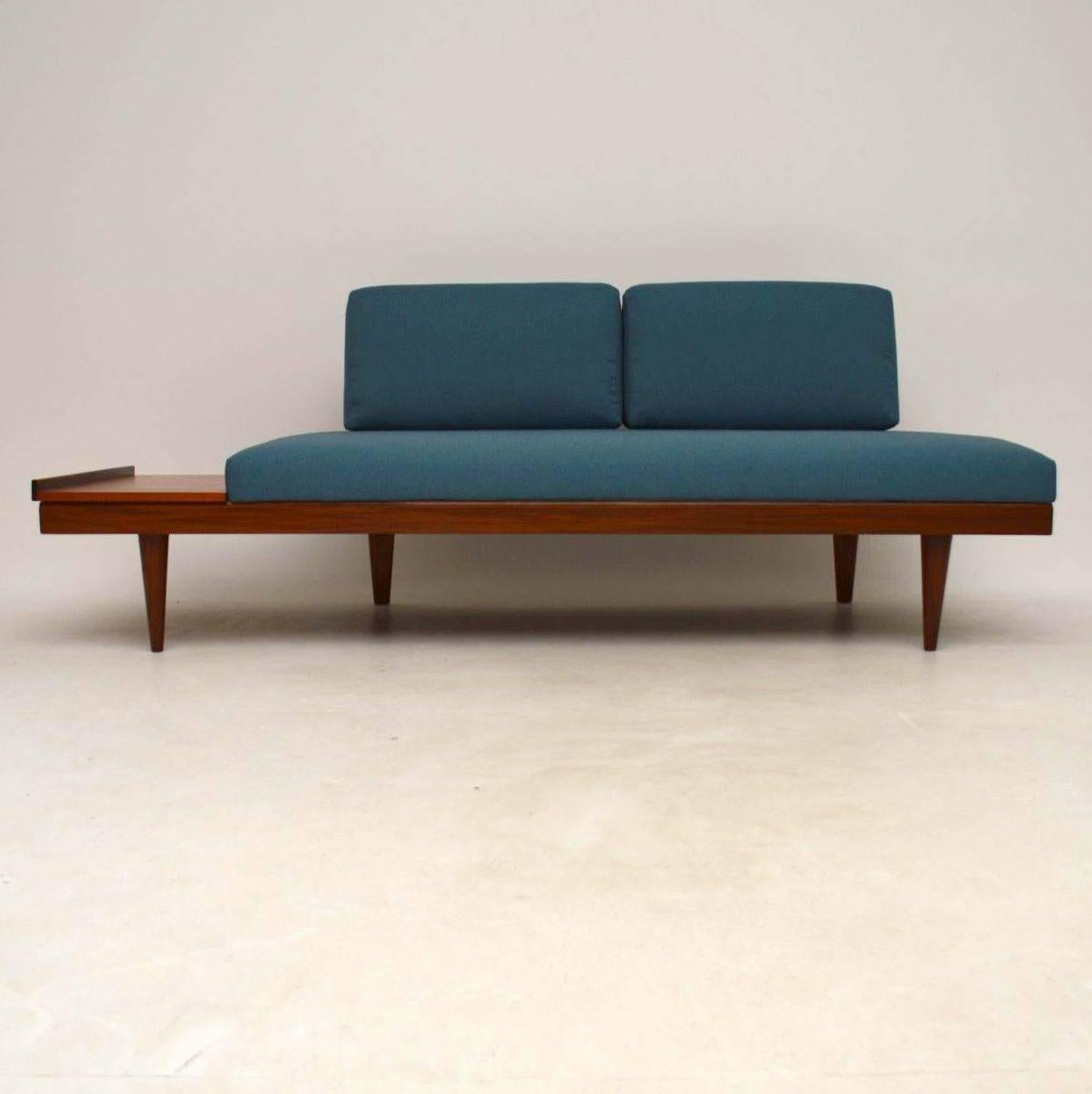 Mid-Century Modern 1950s Vintage Teak Sofa Bed by Ingmar Relling