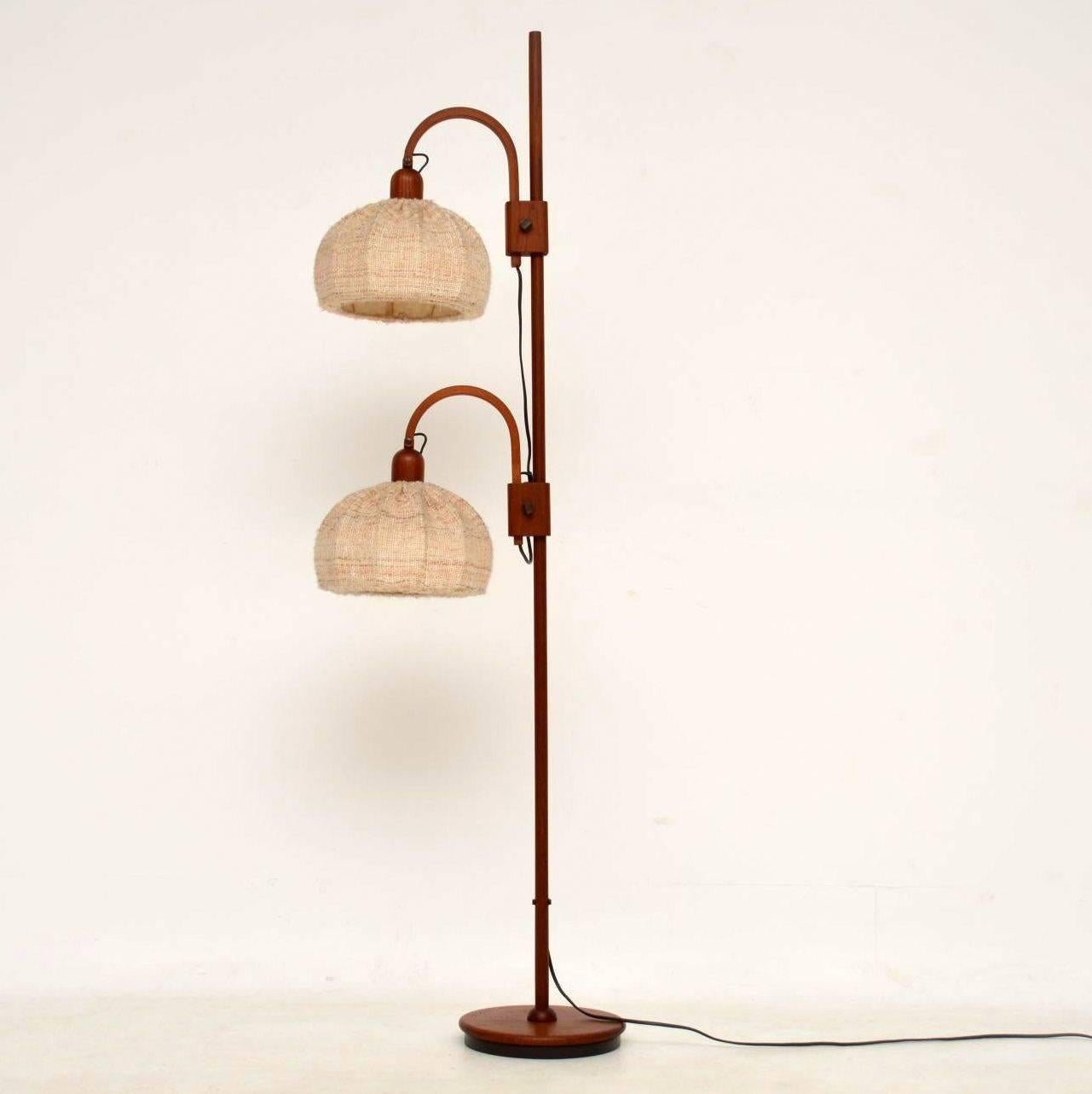 vintage danish floor lamp