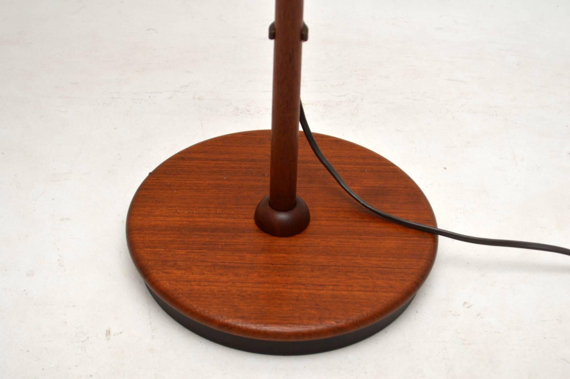 1960s Danish Teak Vintage Floor Lamp 3