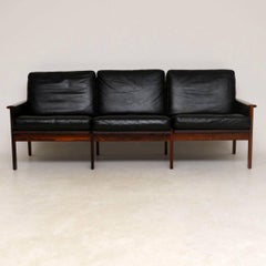 1950s Vintage Danish Capella Sofa by Illum Wikkelso