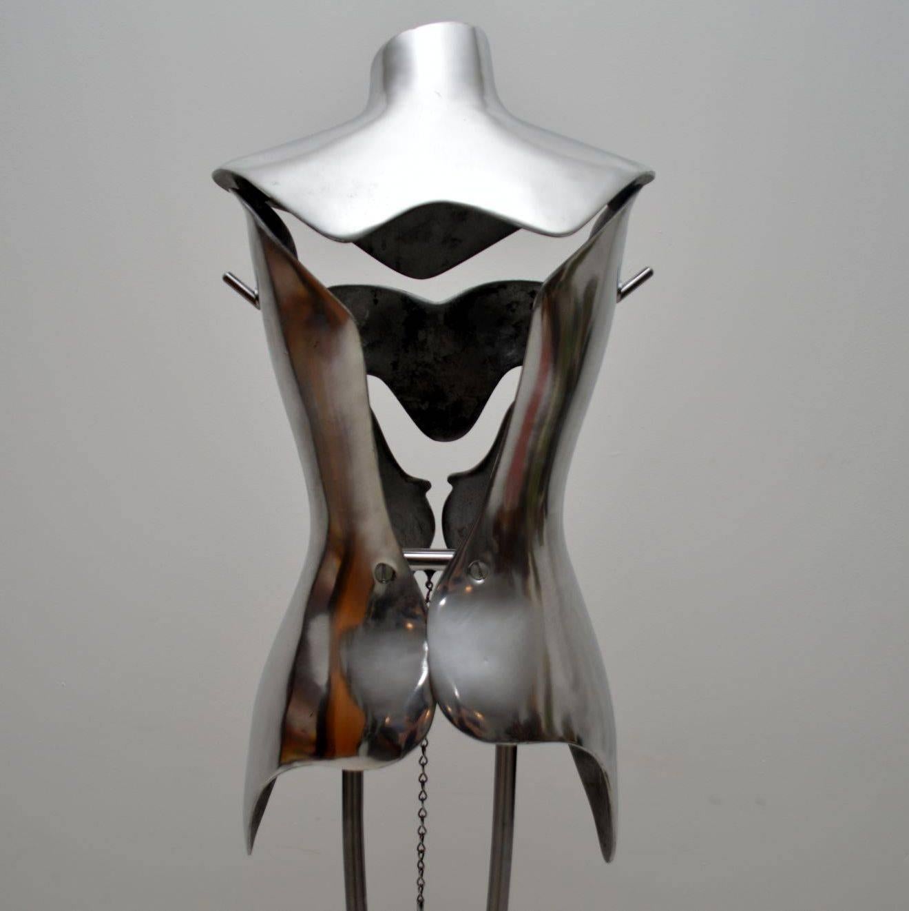 English Aluminium and Steel Mannequin Designed by Nigel Coates