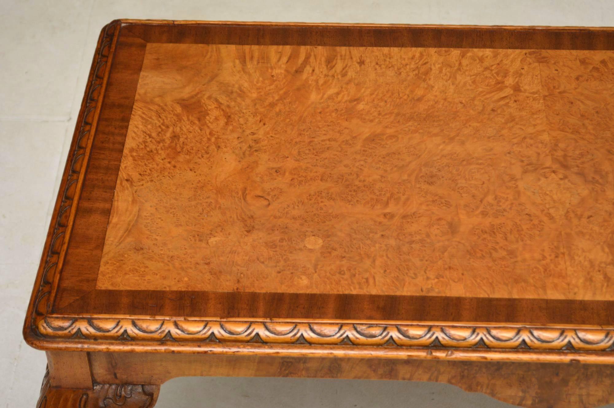vintage maple coffee table